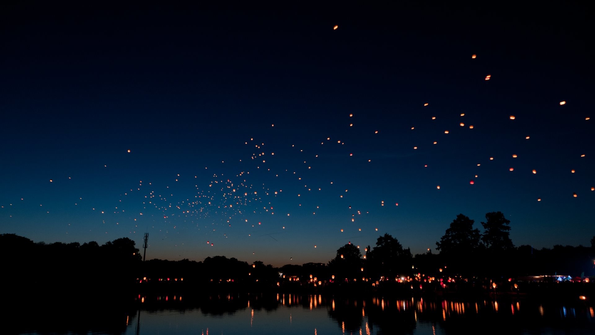 1920x1080 Flying Hot Air Lanterns HD Wallpapers. 4K Wallpapers