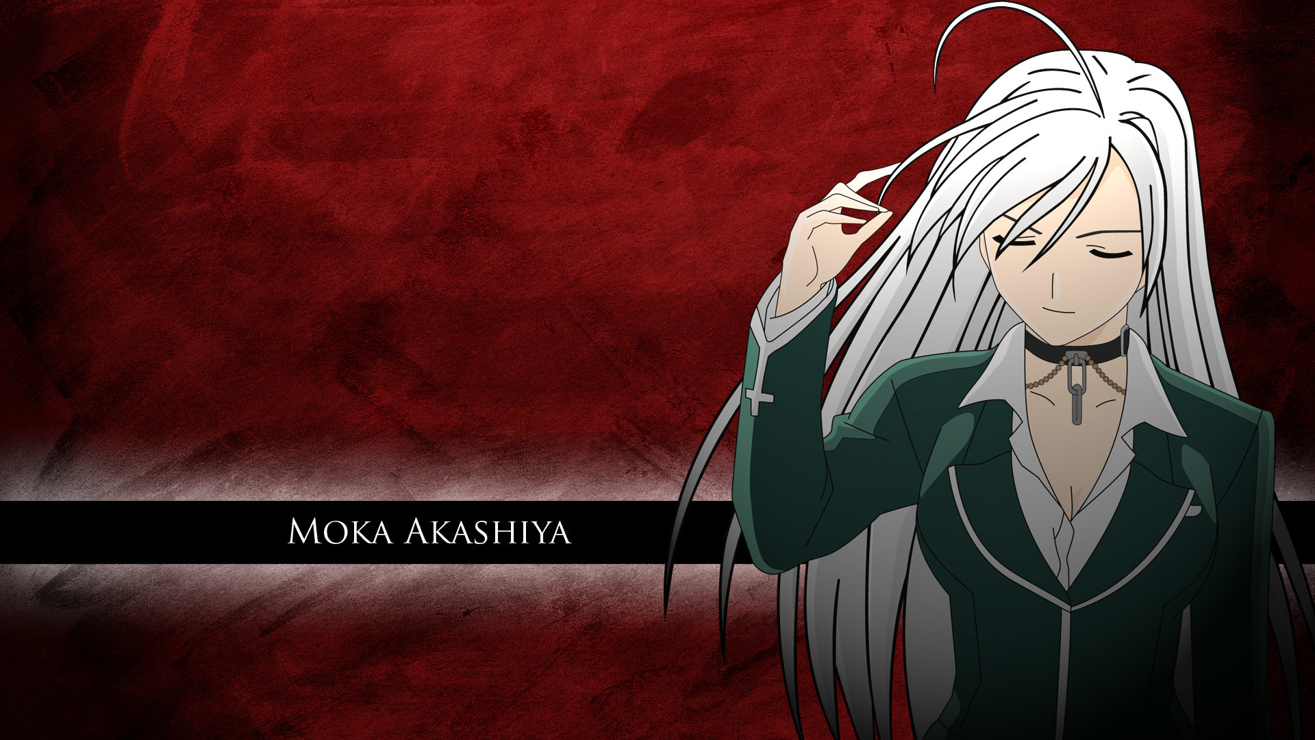 anime Rosario  Vampire Akashiya Moka HD Wallpapers  Desktop and Mobile  Images  Photos