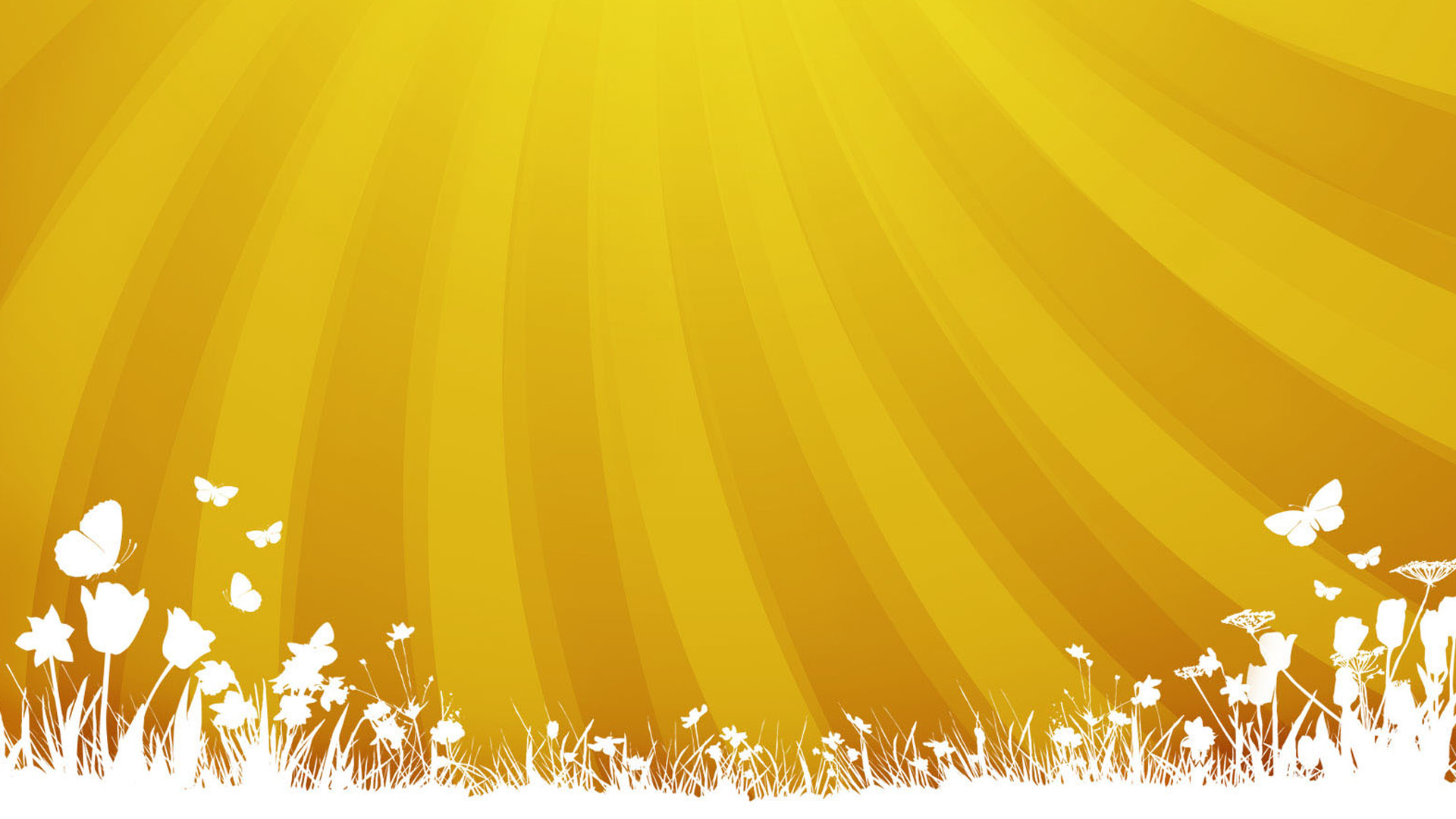 1920x1080 Abstract Artwork Floral Texture Graphics Illustrations Vector Art White  Yellow ...