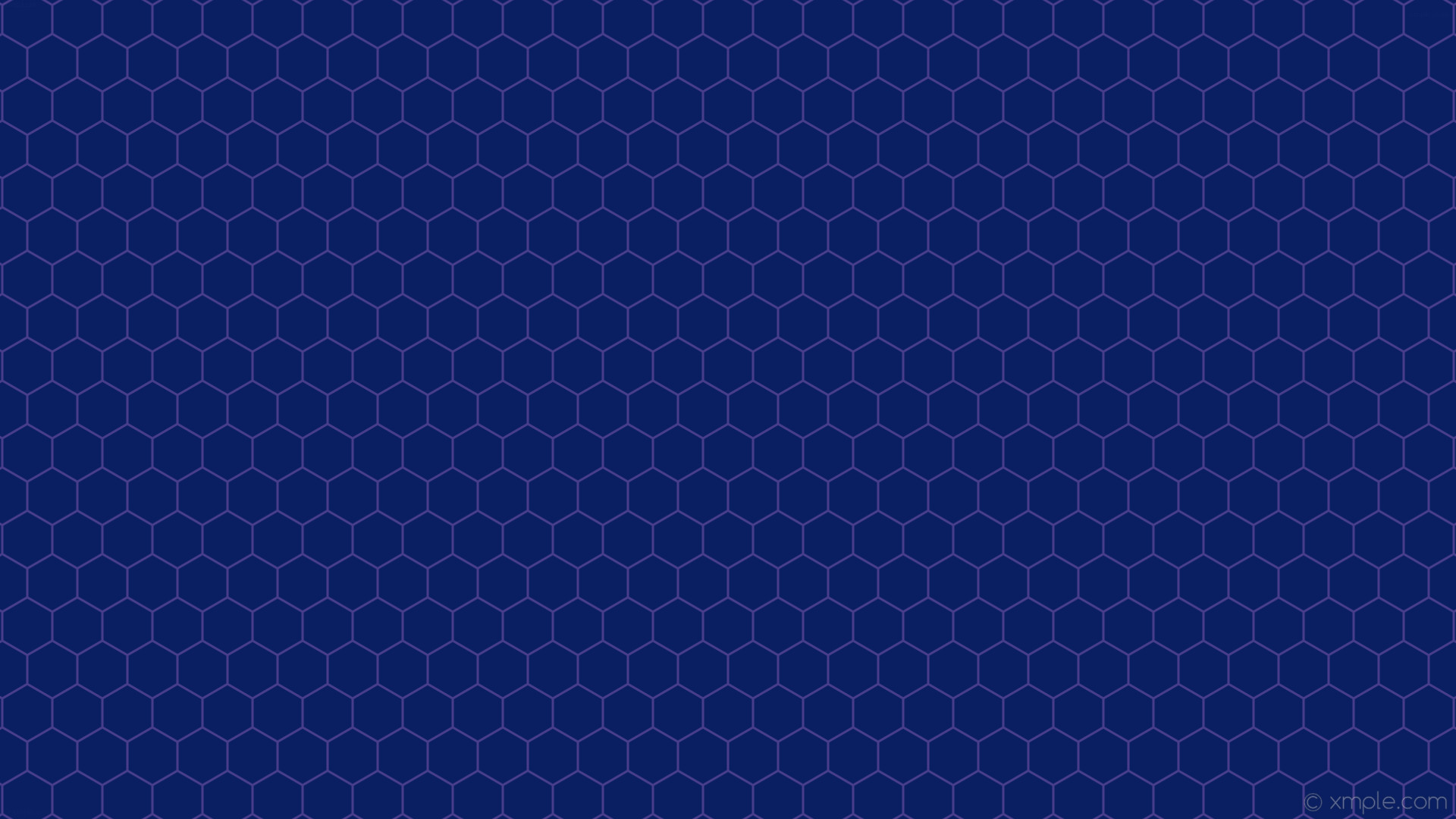 1920x1080 wallpaper hexagon beehive blue honeycomb purple dark slate blue #0a1f61  #483d8b 0Â° 3px