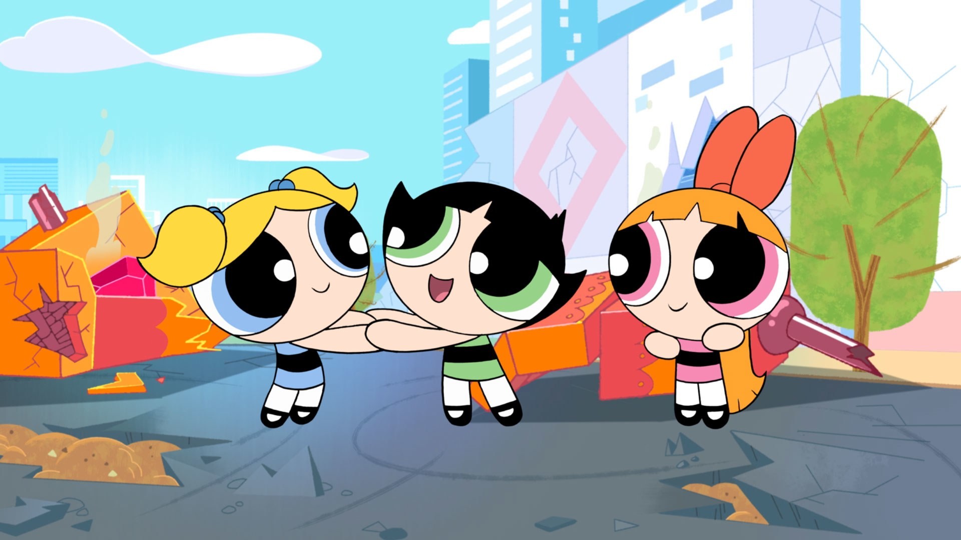 1920x1080 The Powerpuff Girls Are Back—And Their Timing Is Perfection