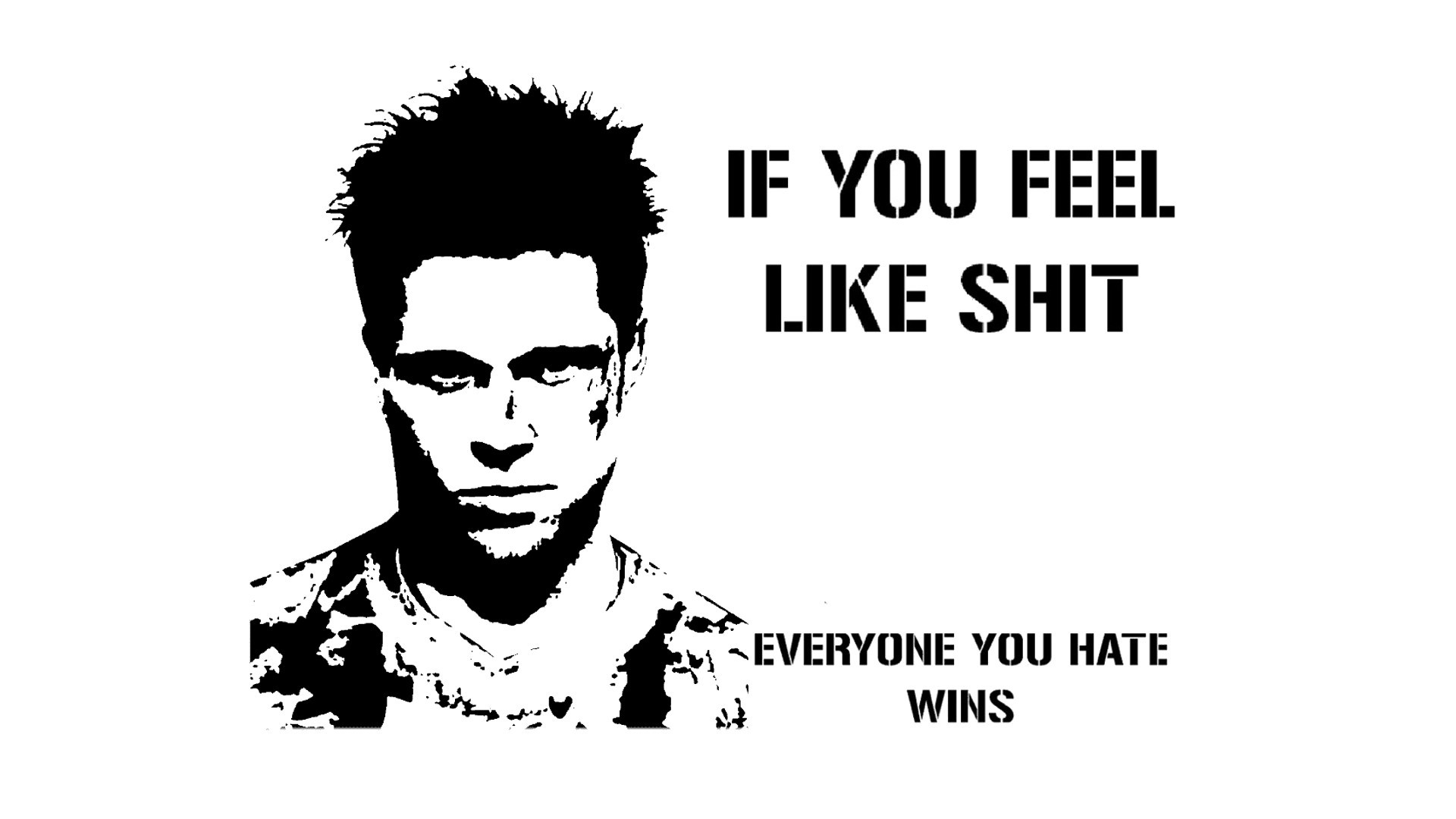 1920x1080 quote, Tyler Durden, Motivational Wallpapers HD / Desktop and Mobile  Backgrounds