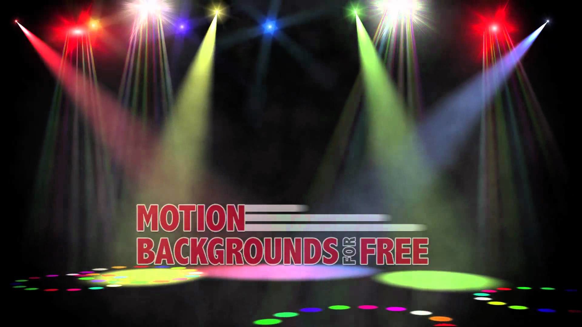 1920x1080 Free Light and Energy Motion Background "Center Stage"