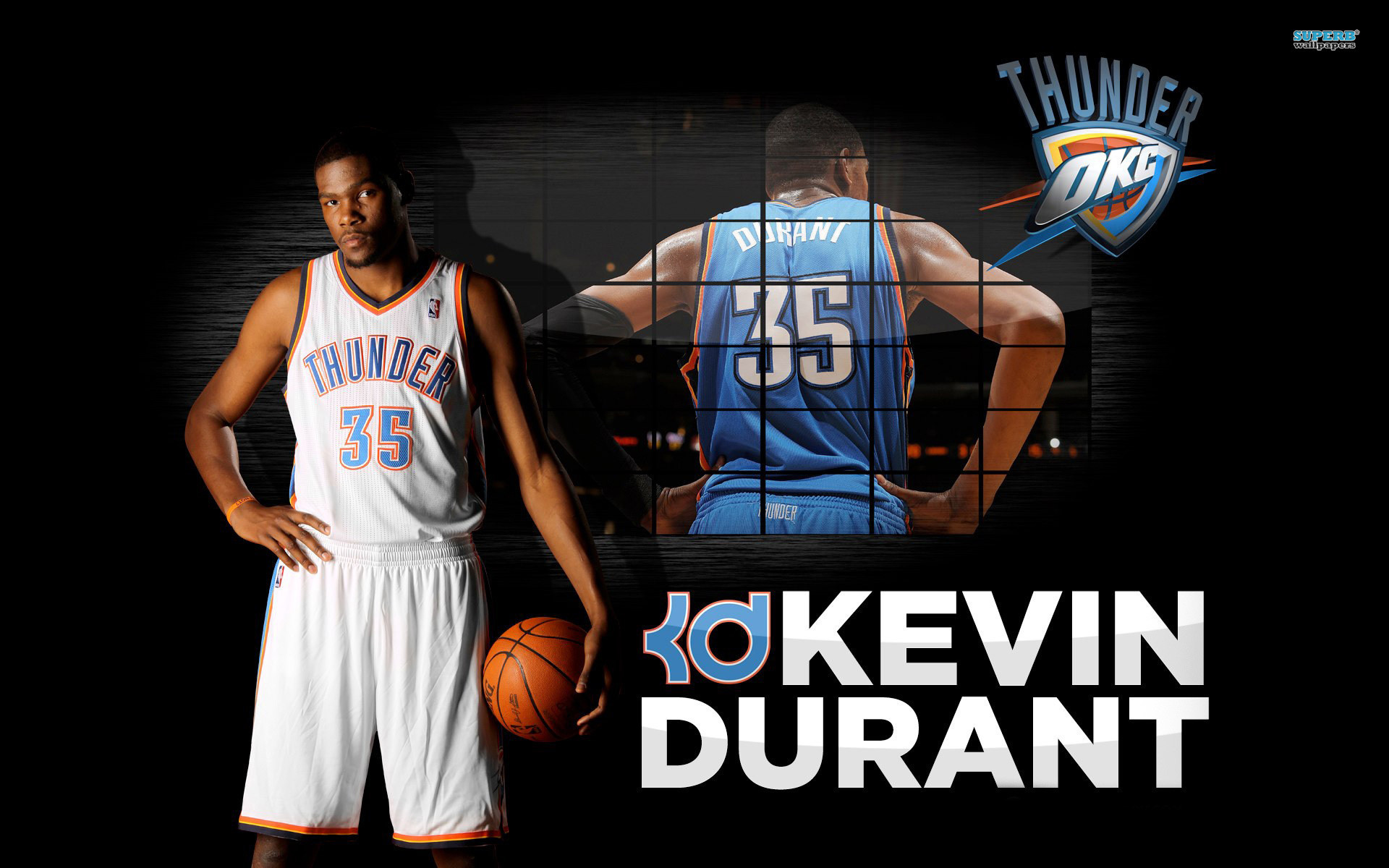 1920x1200 Kevin Durant Full HD Background.