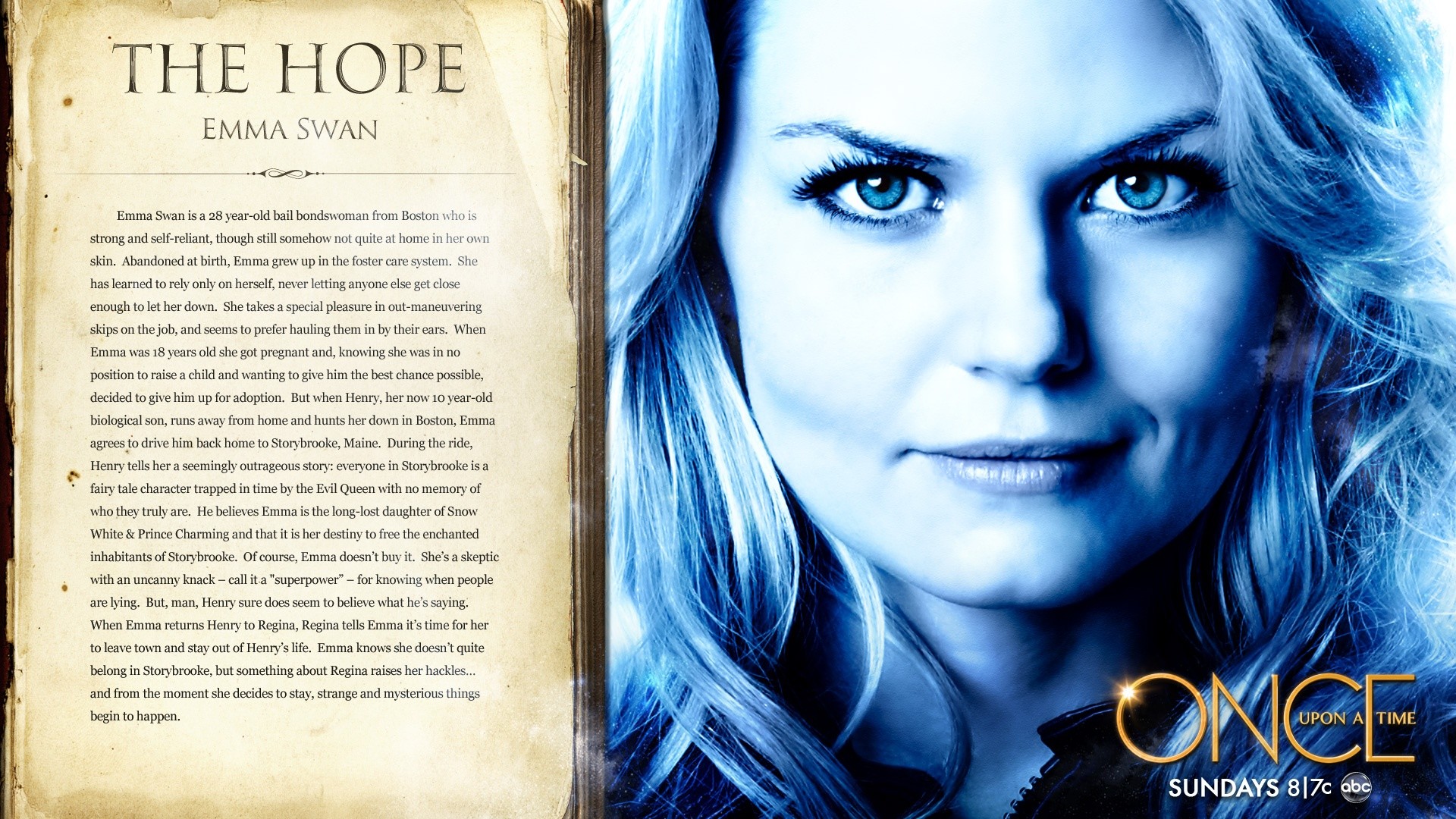 1920x1080 Others Once Upon A Time Season 1 Emma Swan The Hope Wallpaper  Once  Upon a