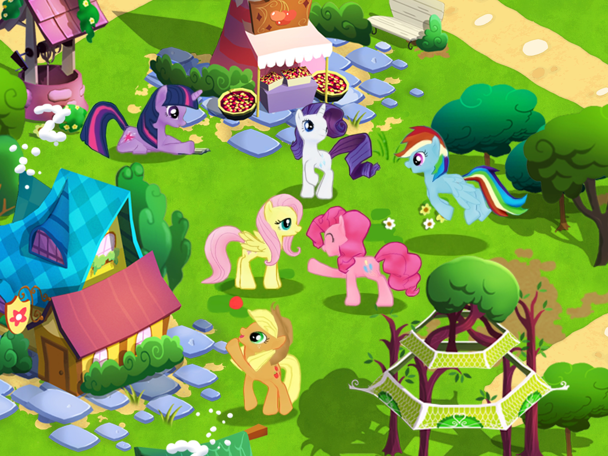 2048x1536 My Little Pony Friendship Is Magic 3D images 3D Friends HD wallpaper and  background photos