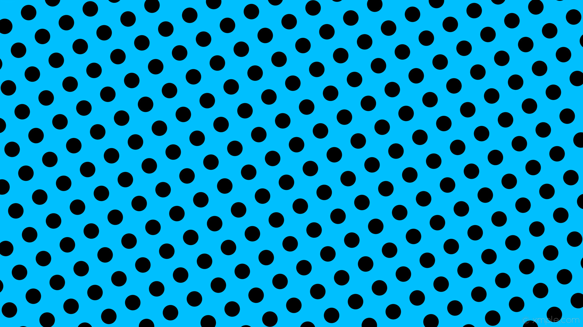 1920x1080 wallpaper black spots blue polka dots deep sky blue #00bfff #000000 30Â° 51px