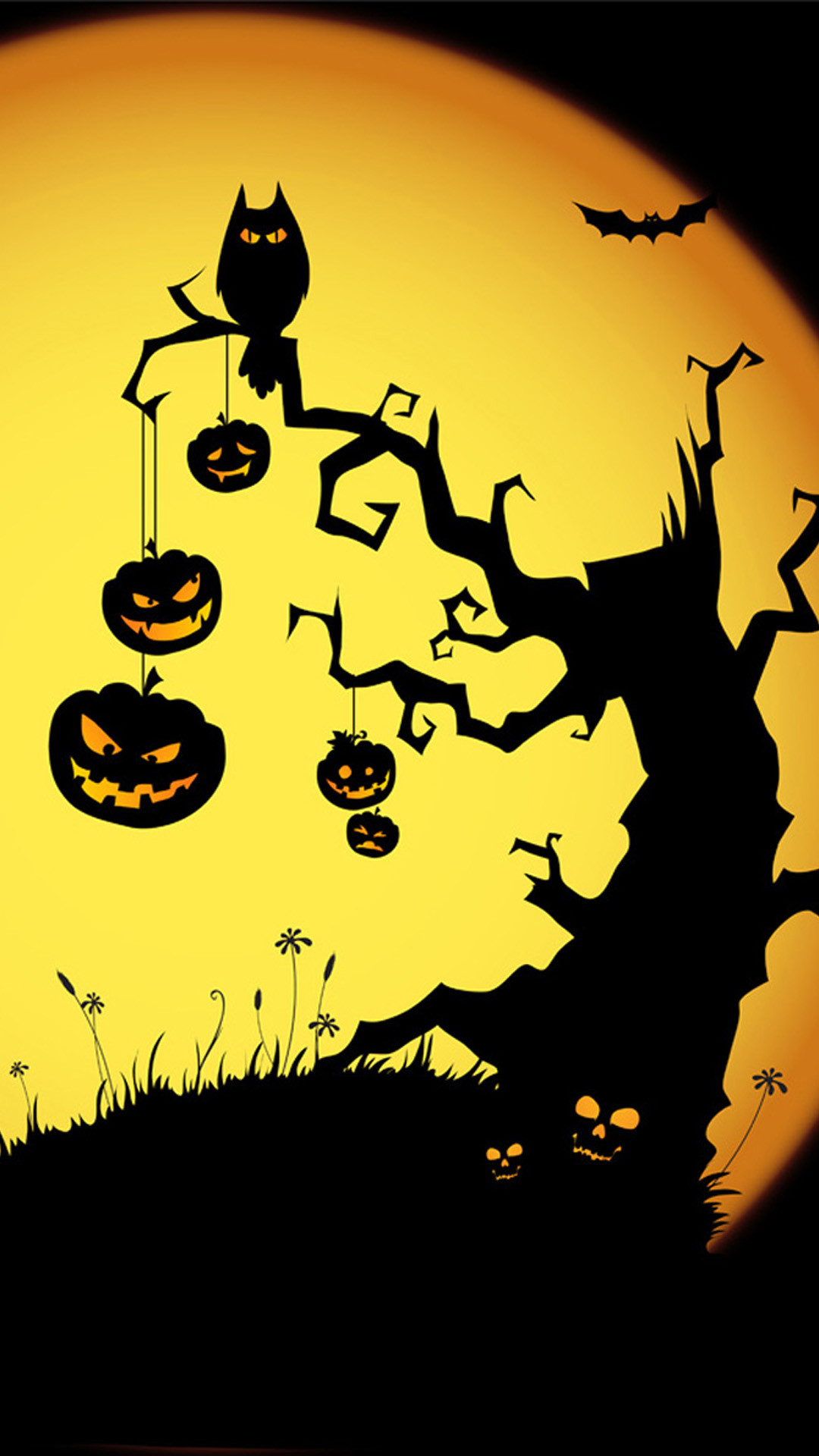 1080x1920 Halloween Wallpaper for iPhone 6 - WallpaperSafari