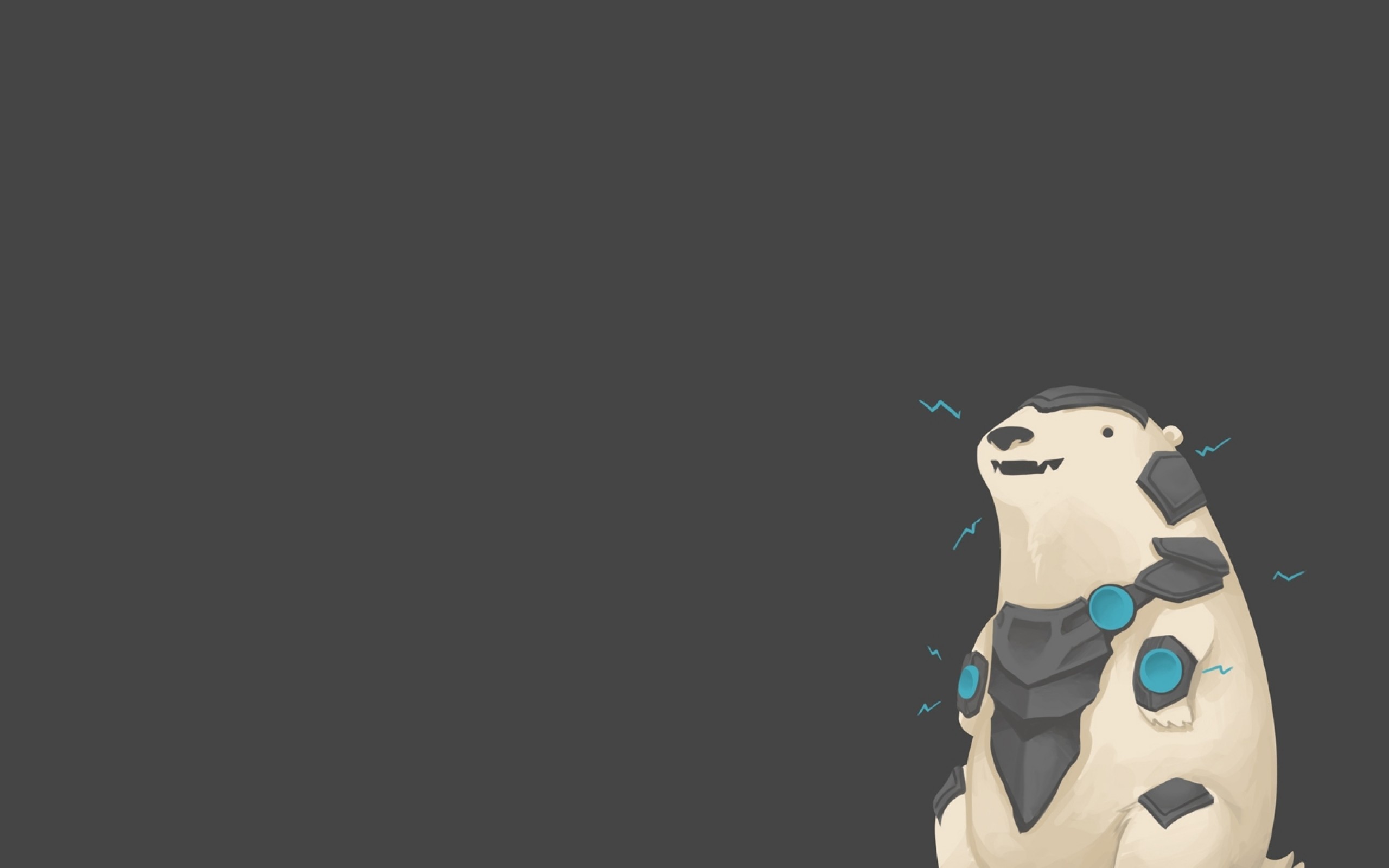 2560x1600 minimalism, League of Legends, Volibear Wallpapers HD / Desktop and Mobile  Backgrounds