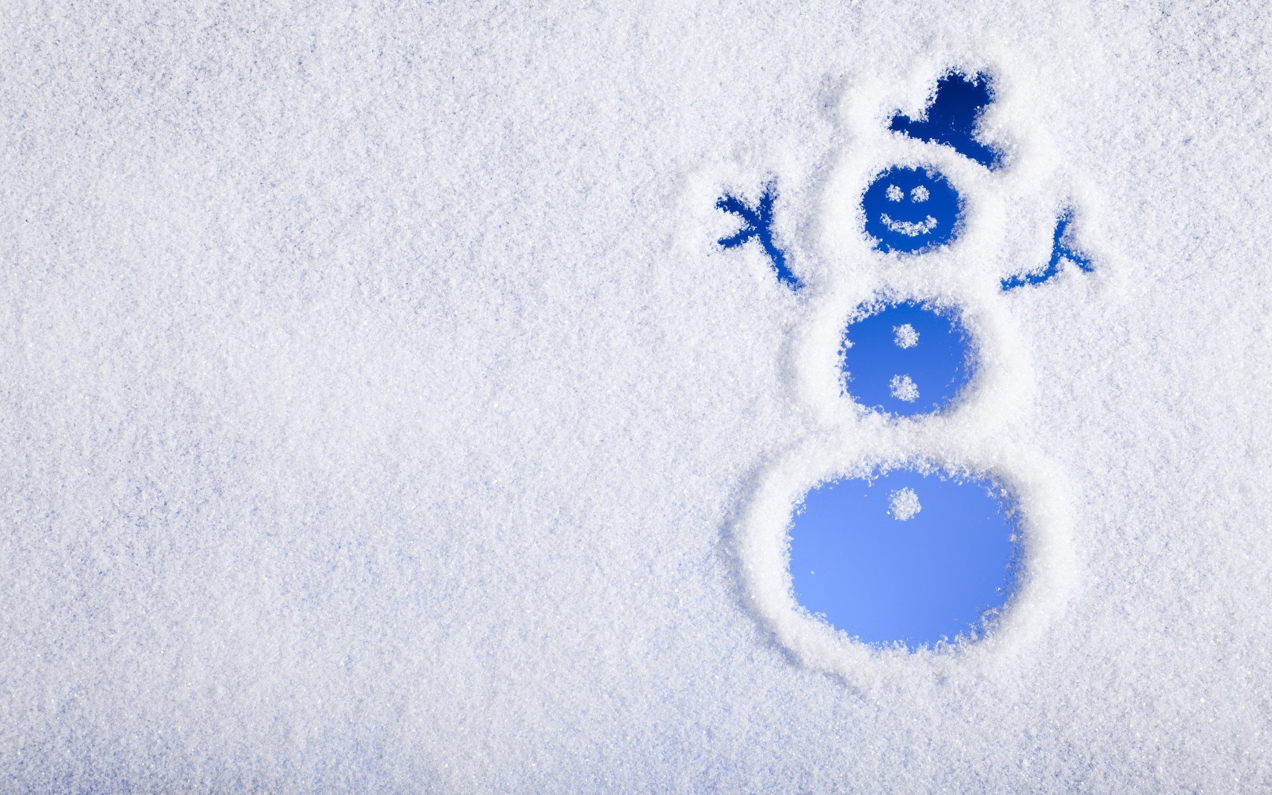 2560x1600 snowman images. Â«Â«