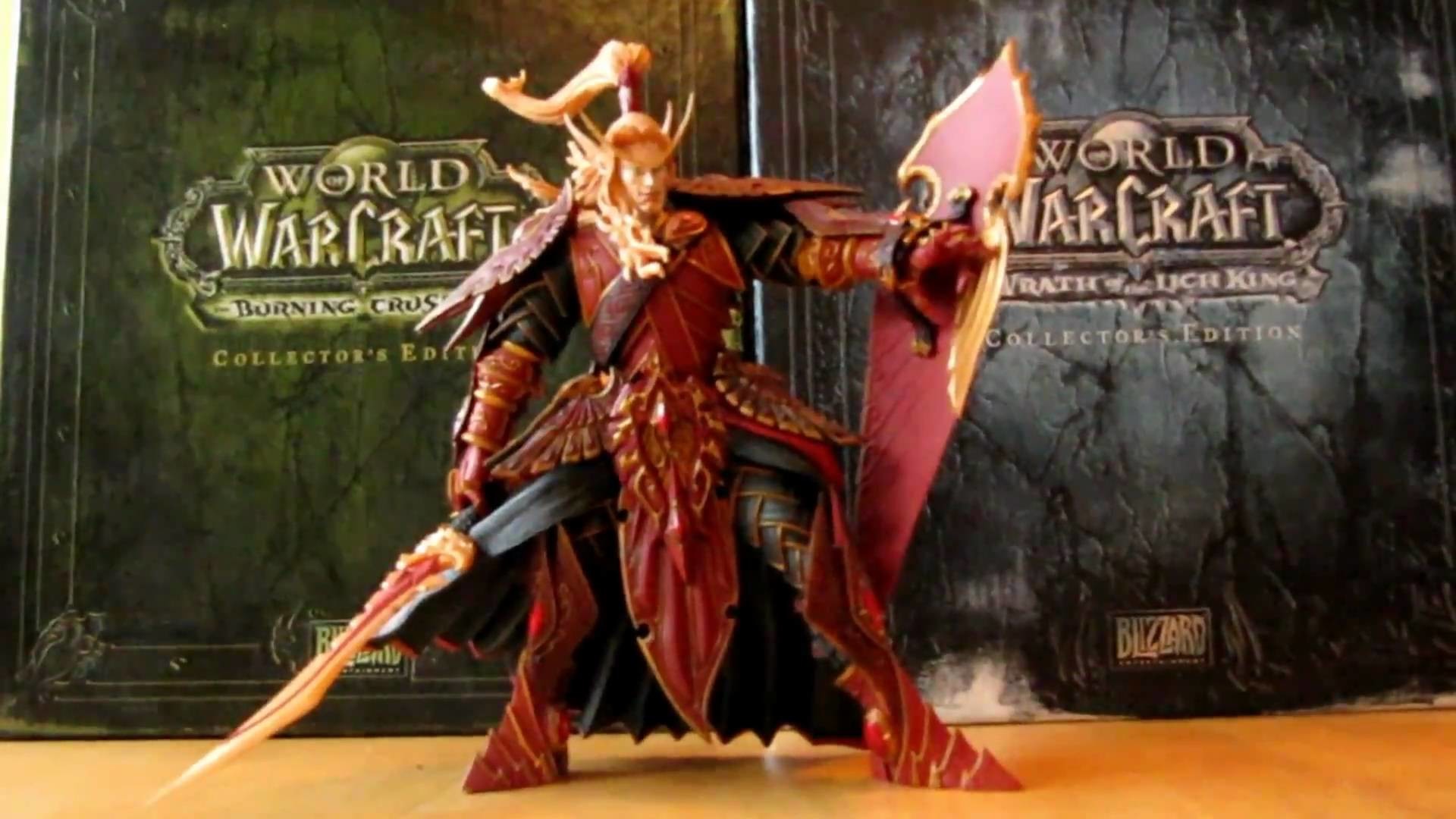 1920x1080 World of Warcraft Action Figure Blood Elf Paladin Quin'Thalan Sunfire -  YouTube