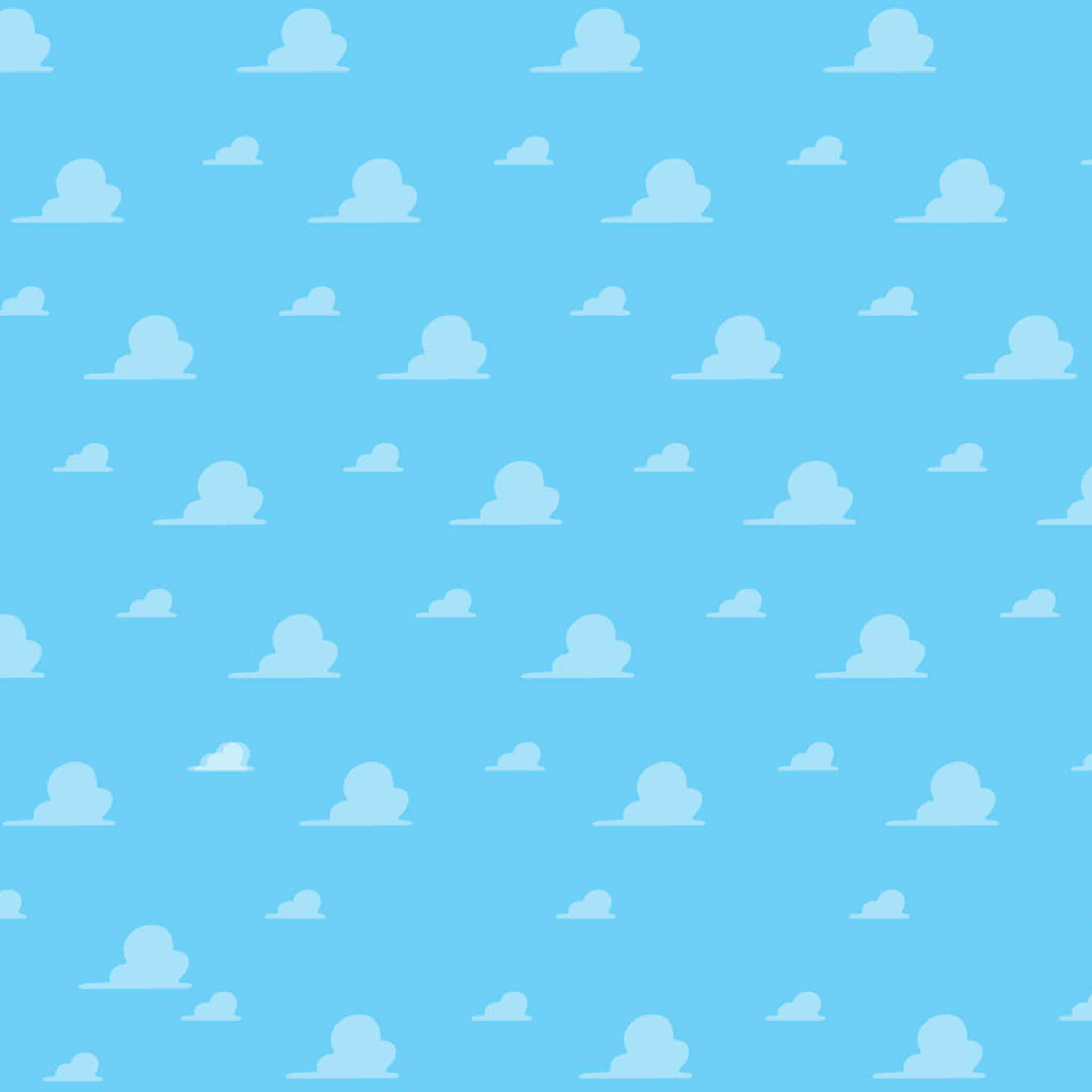 2048x2048 Toy Story Cloud Wallpaper