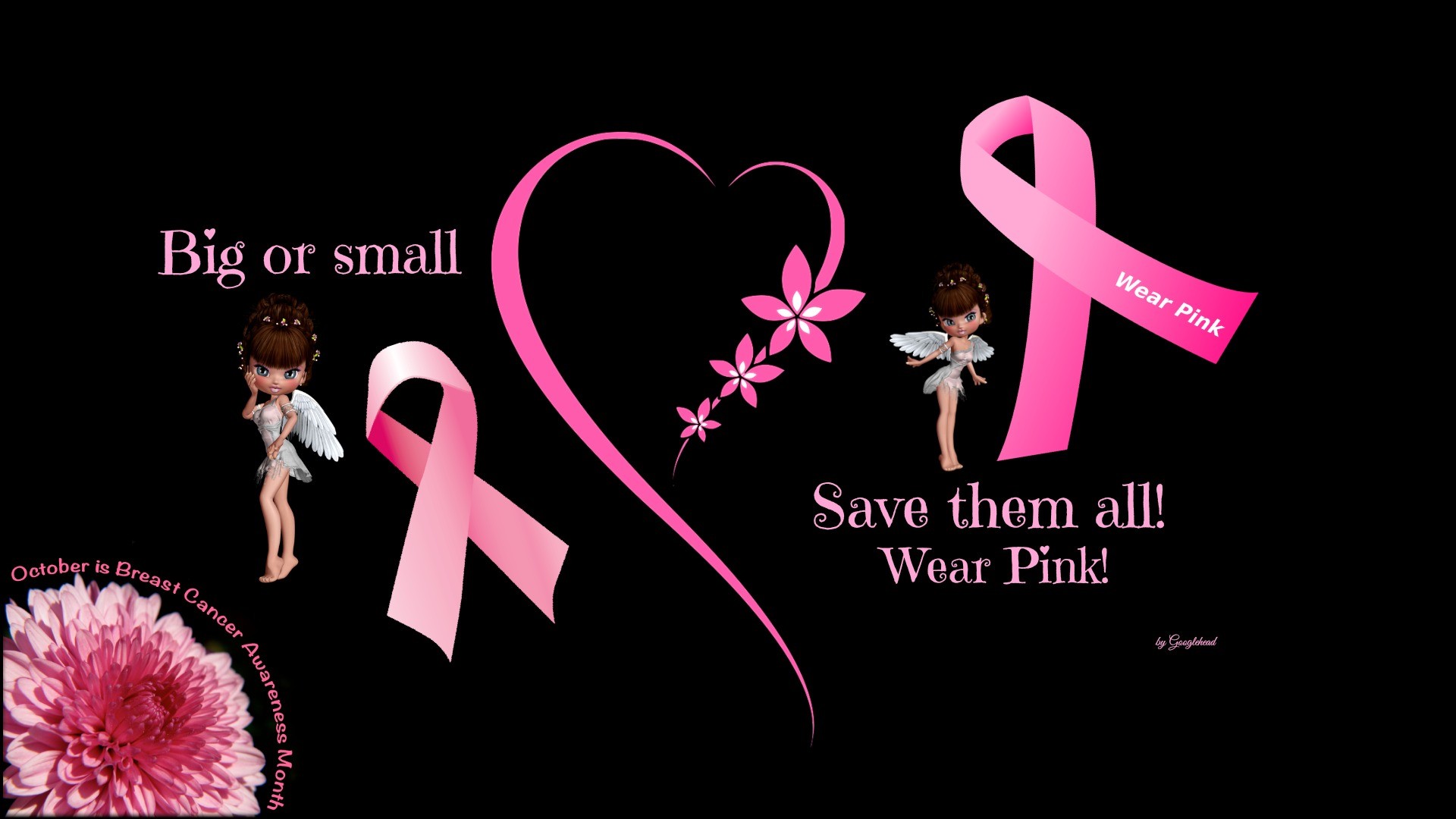Premium Vector  Breast cancer awareness month background with pink ribbon  and rose