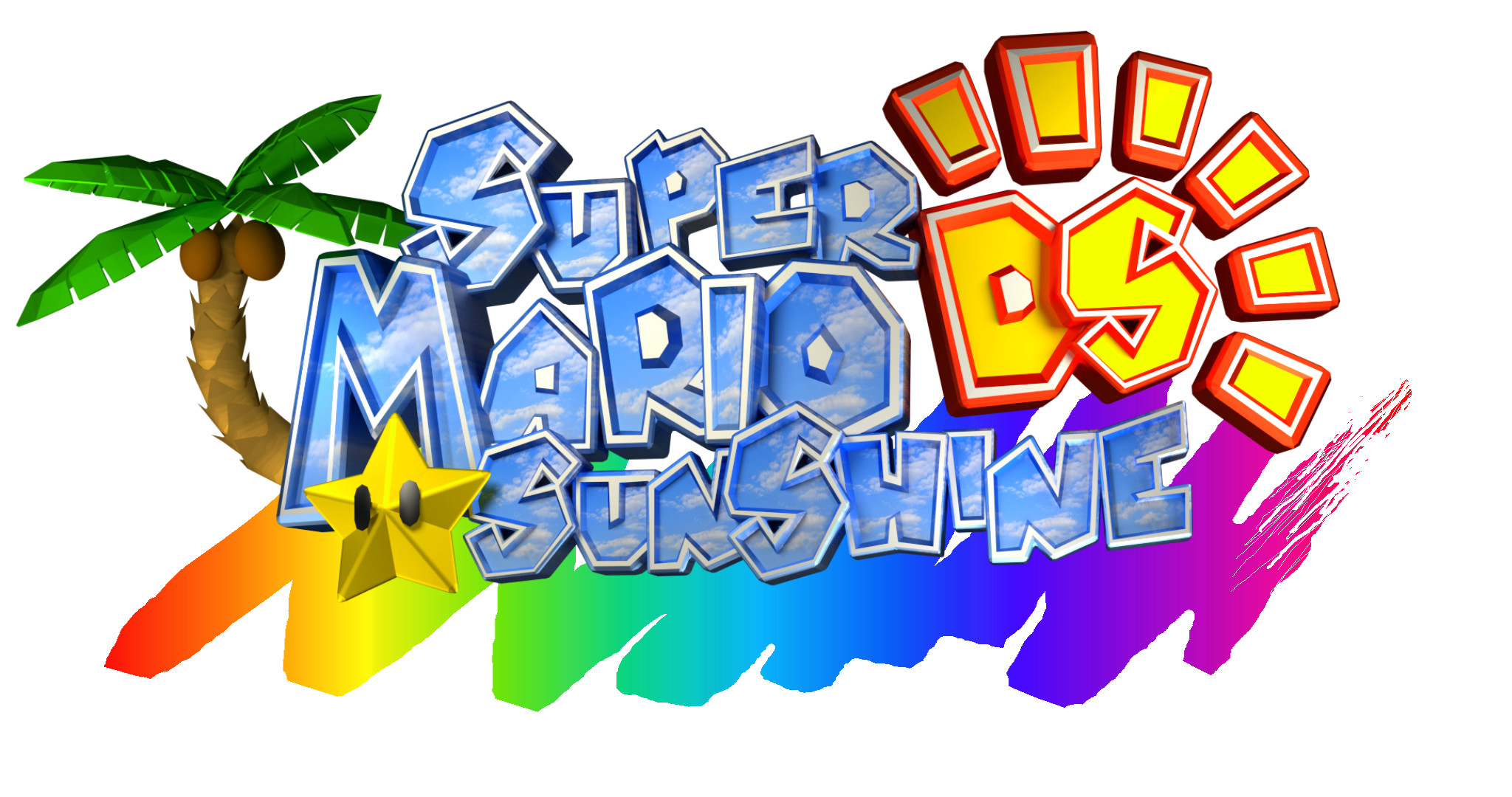 2048x1080 Super Mario Sunshine DS