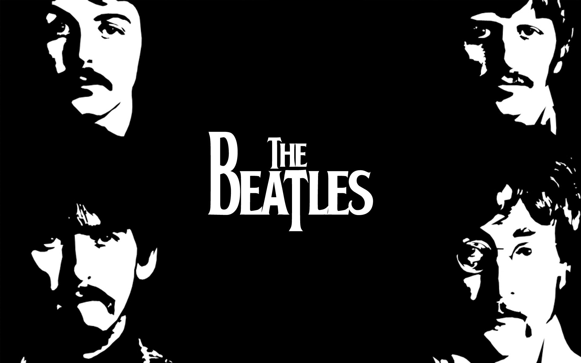 1920x1200 The Beatles HD Desktop Wallpaper