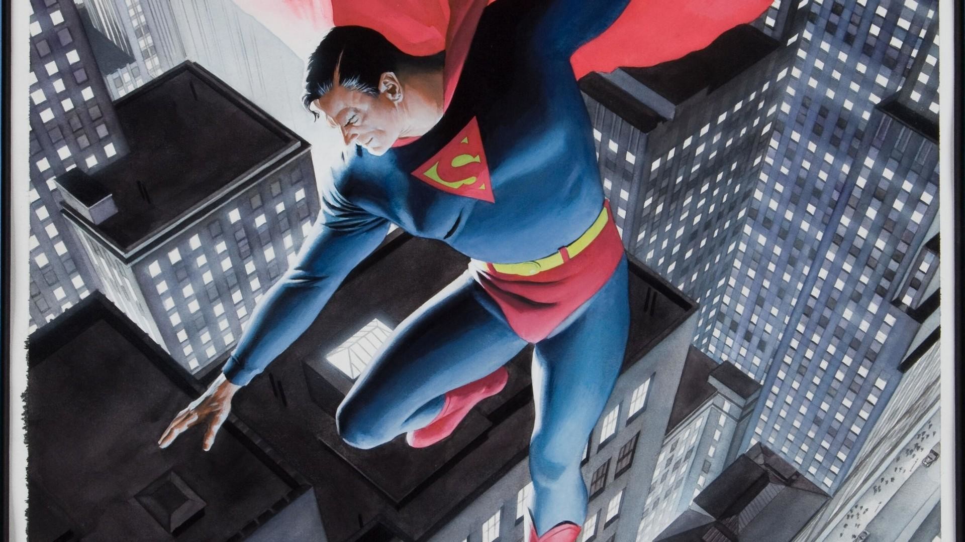 1920x1080 wallpaper.wiki-Alex-Ross-Superman--Background-PIC-