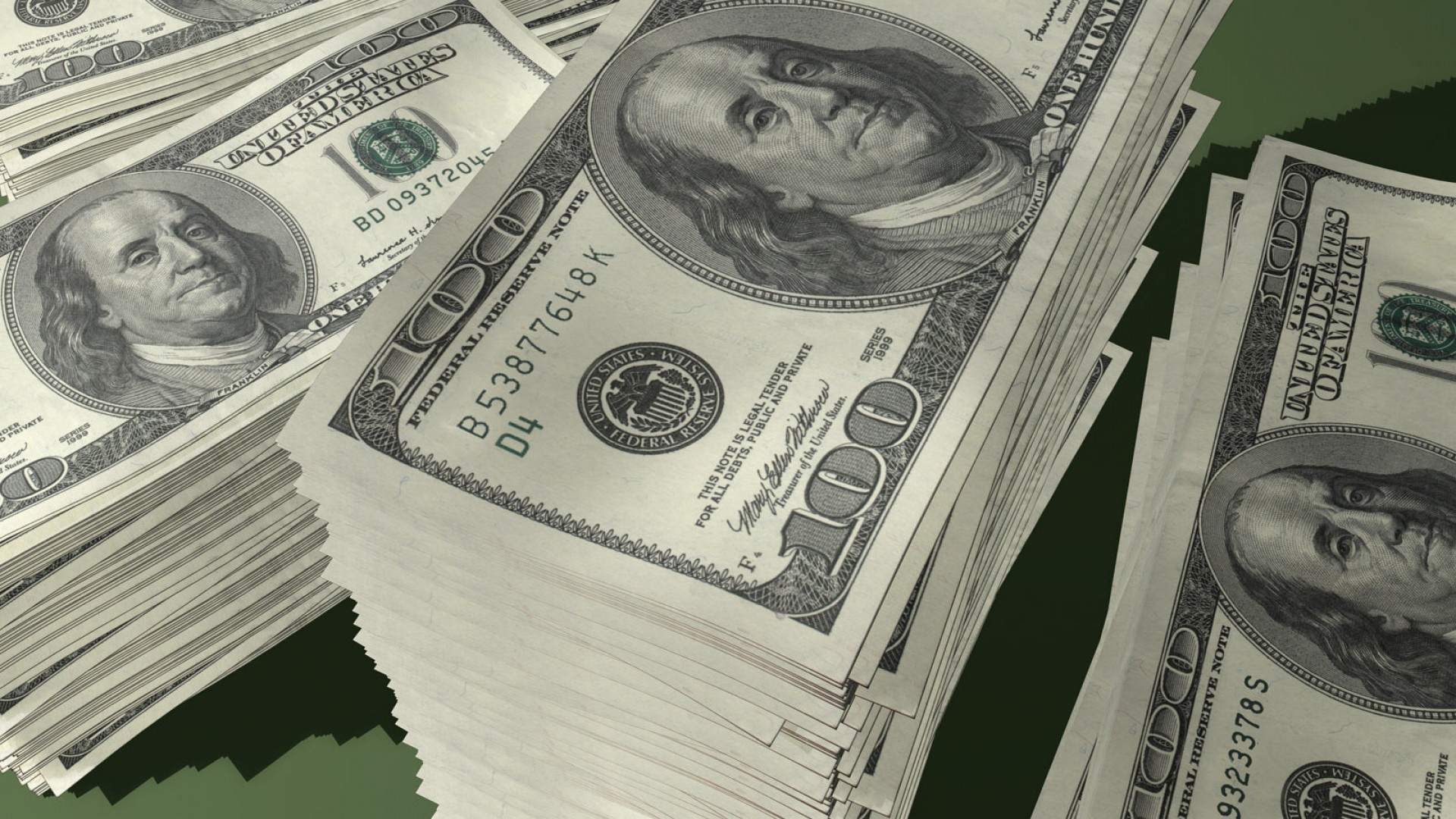 1920x1080 Preview Wallpaper Money, Pack, Stack, Dollars 
