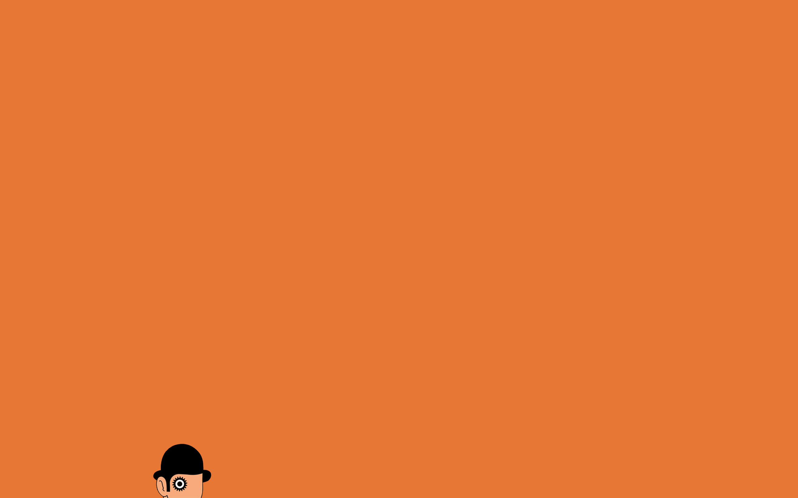 Minimalist Black And Orange HD wallpaper  Pxfuel