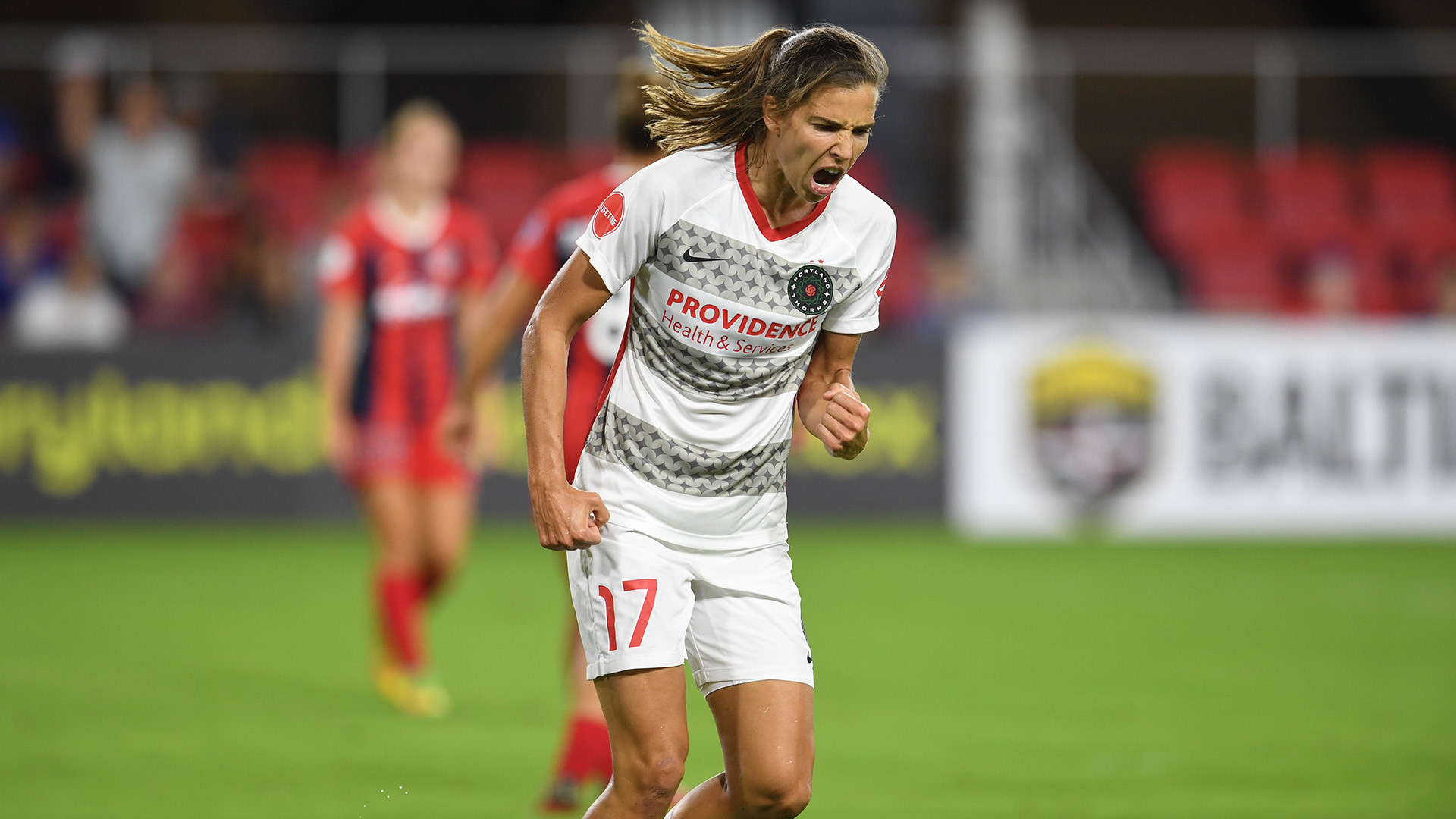 1920x1080 Tobin Heath scored the game's only goal as Portland Thorns FC spoiled the  Washington Spirit's party at Audi Field in Washington, D.C. on Saturday  night.