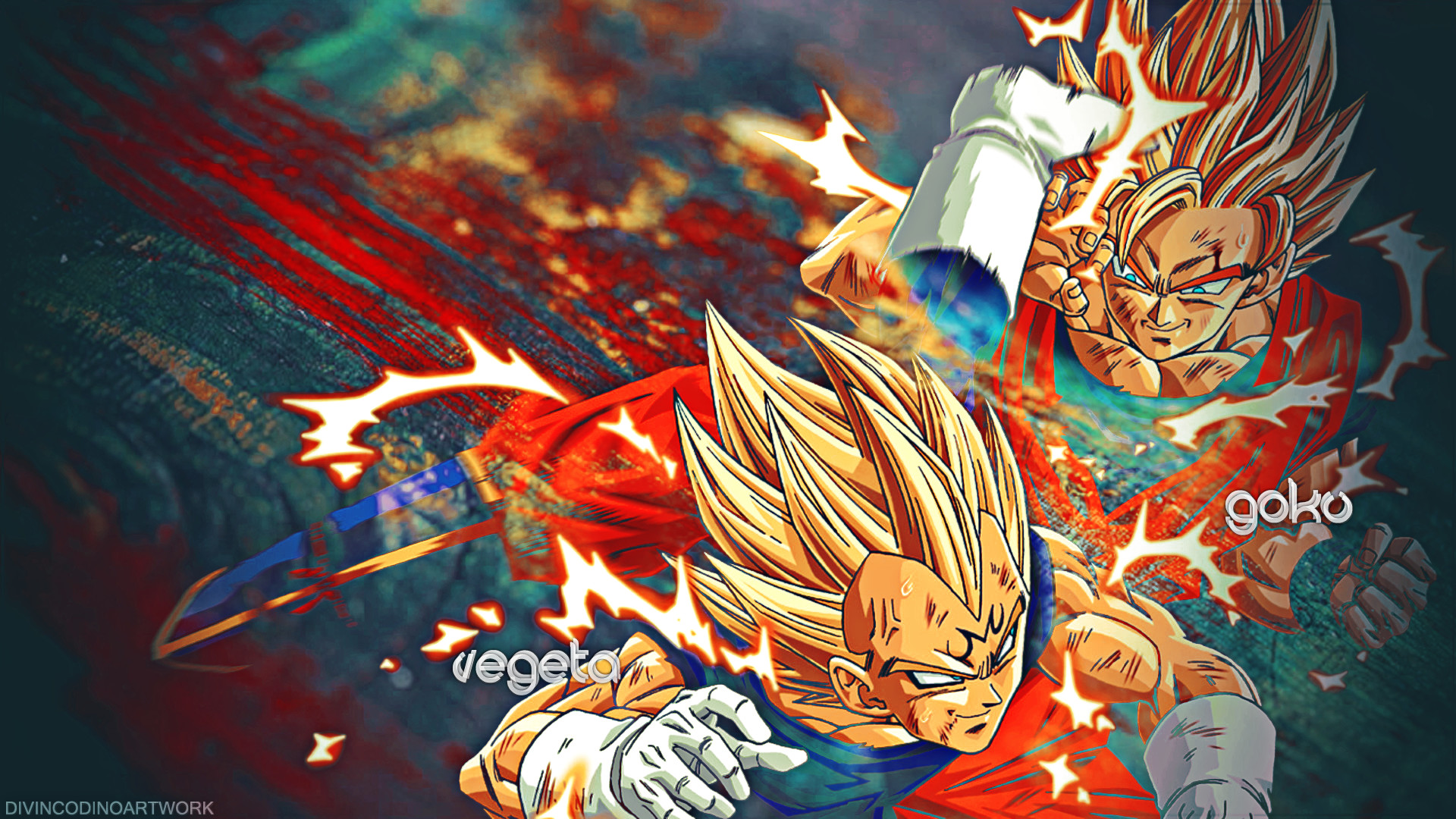 1920x1080 Dragon Ball Z Vegeta And Goku HD Wallpapers