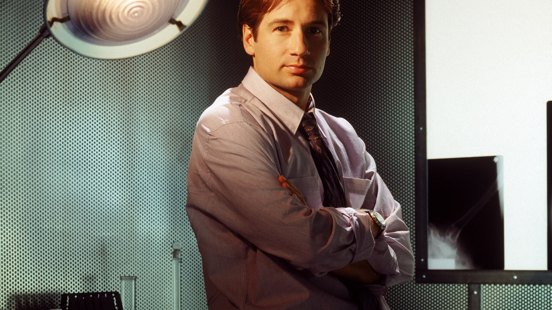 1920x1080 Californication, David Duchovny Â· Fox Mulder, The X Files, David Duchovny,  Arms Crossed