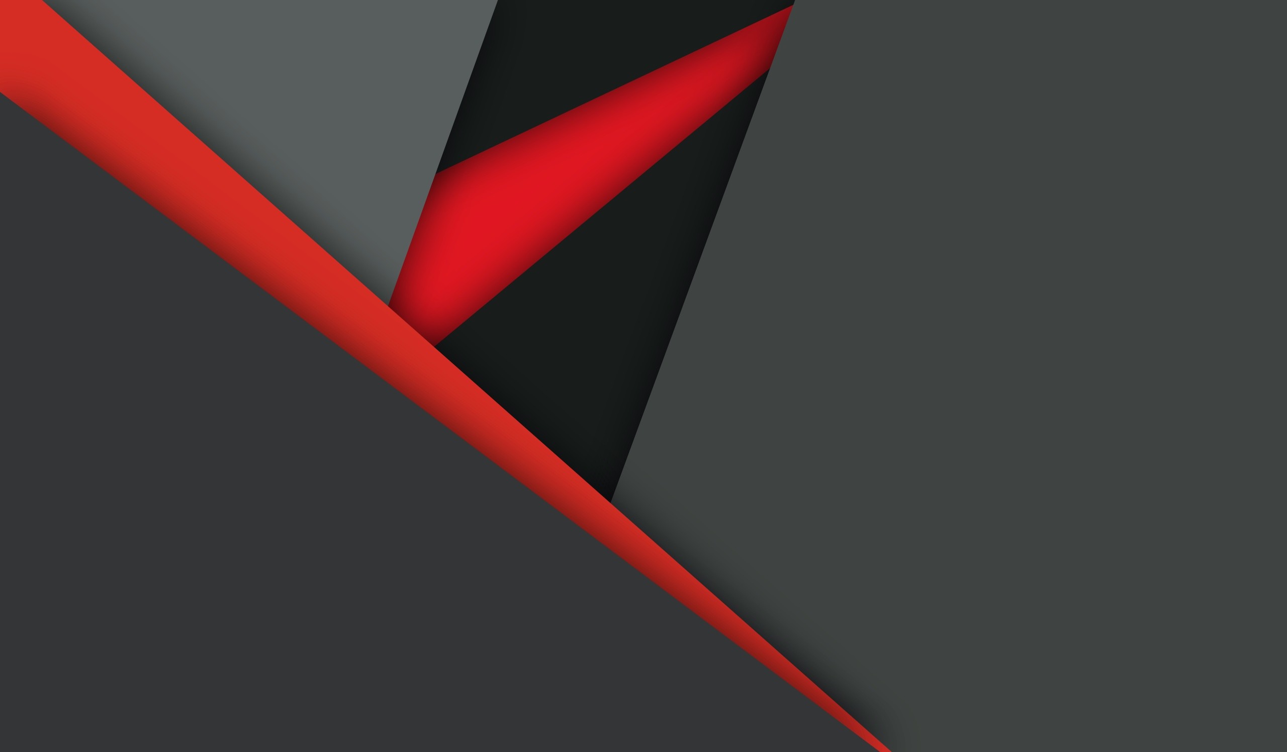 2560x1496 Material Design Dark Red Black