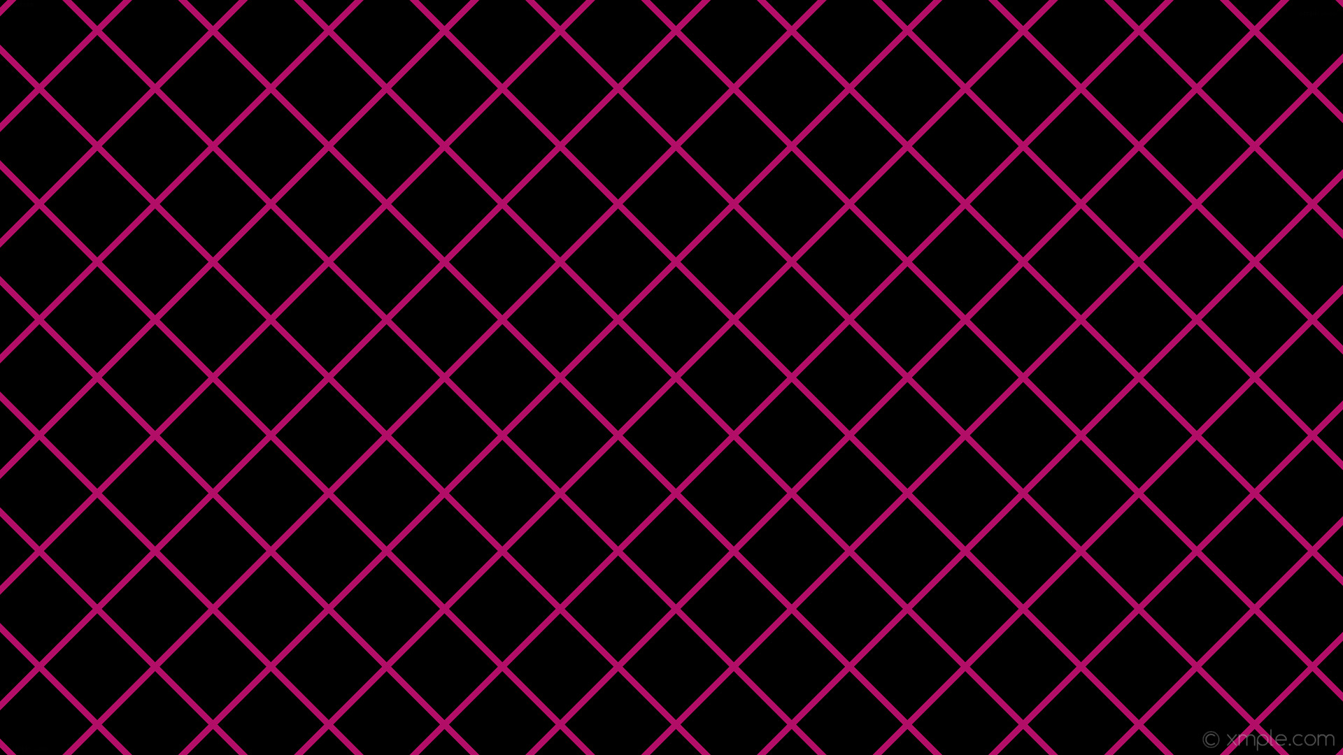 1920x1080 wallpaper black pink graph paper grid deep pink #000000 #ff1493 45Â° 9px  117px