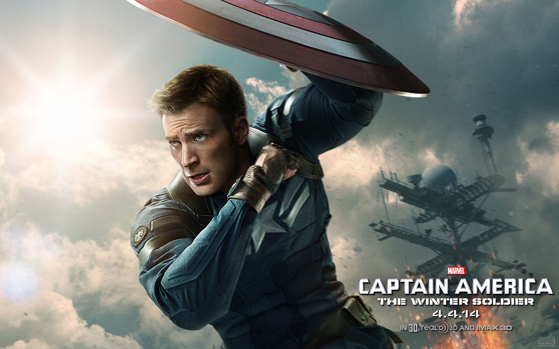 1920x1200 Captain America: The Winter Soldier HD Wallpapers & Facebook Covers