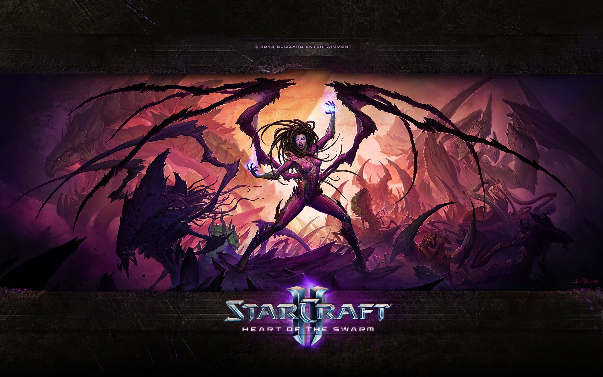 1920x1200 StarCraft II: Heart of the Swarm wallpaper pack 1080p hd - StarCraft II:  Heart