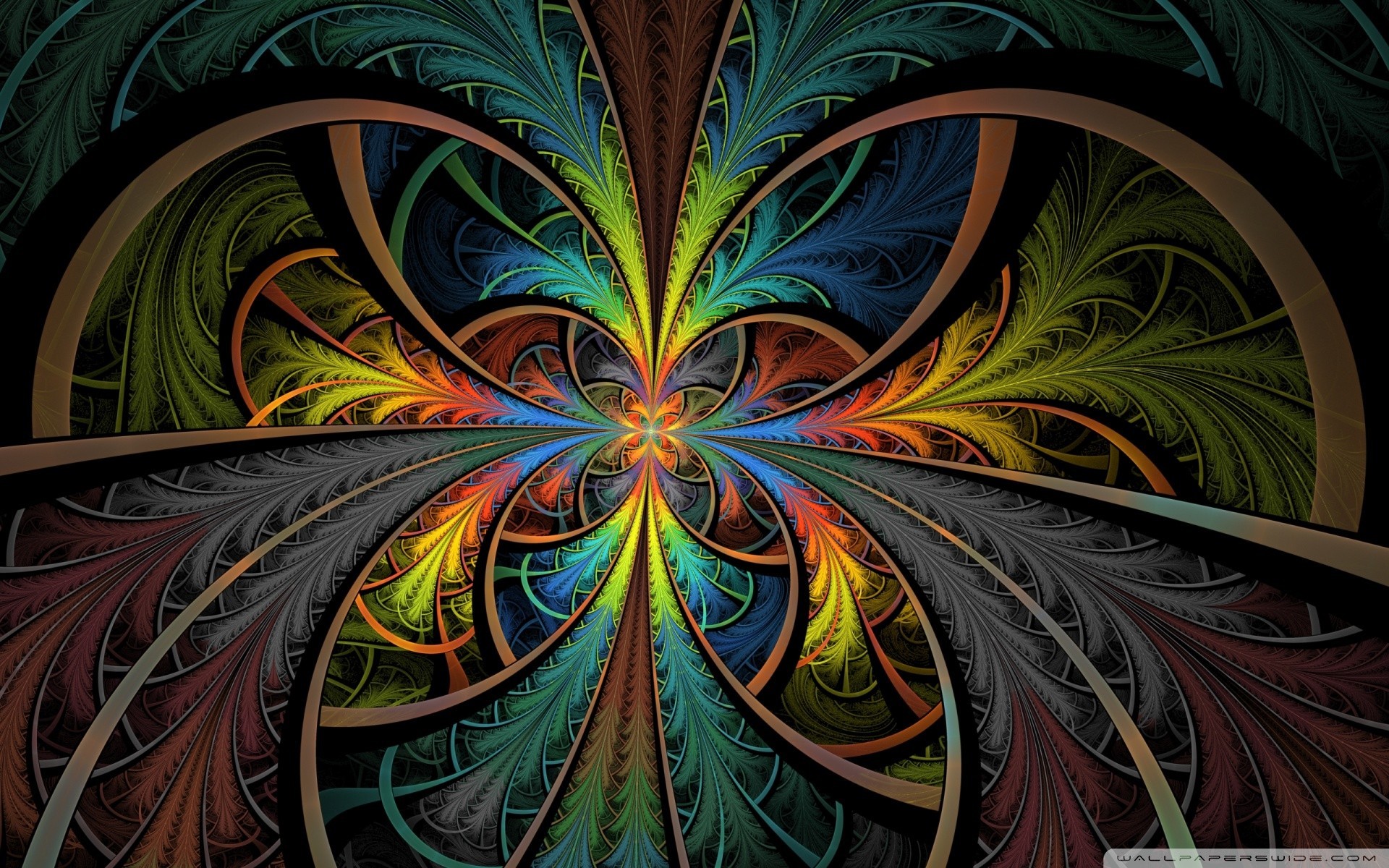 1920x1200 wallpaper multicolor Â· psychedelic Â· stained glass