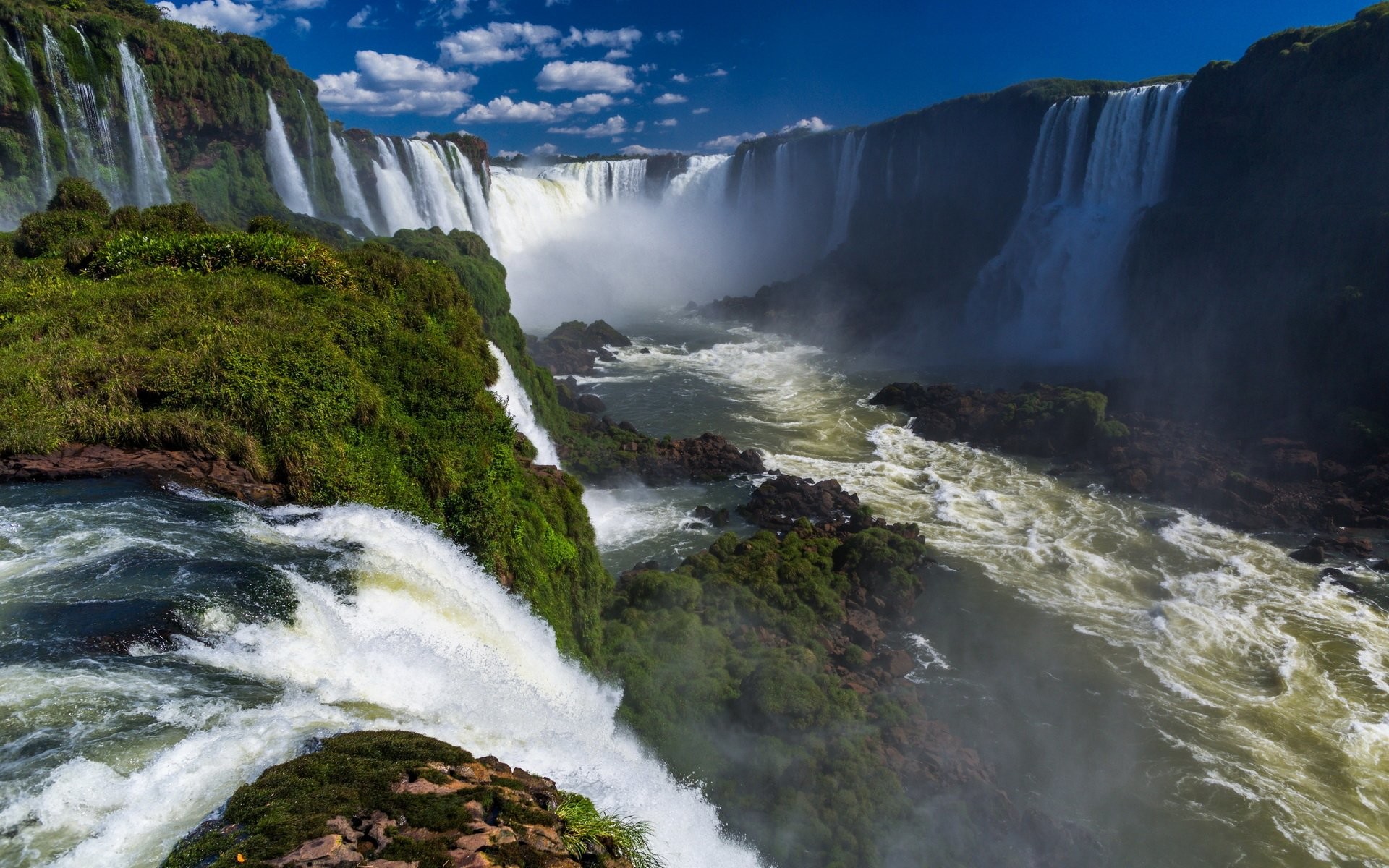 1920x1200 HD Wallpaper | Background ID:432765.  Earth Iguazu Falls. 7 Like.  Favorite