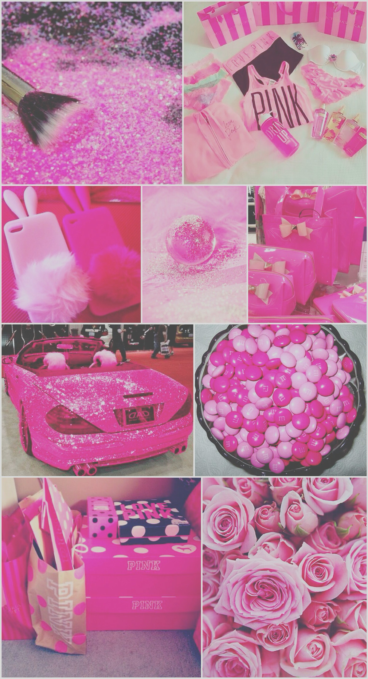 1198x2208 Pink Stuff Wallpaper, background, iPhone, cute, pretty, glitter, food