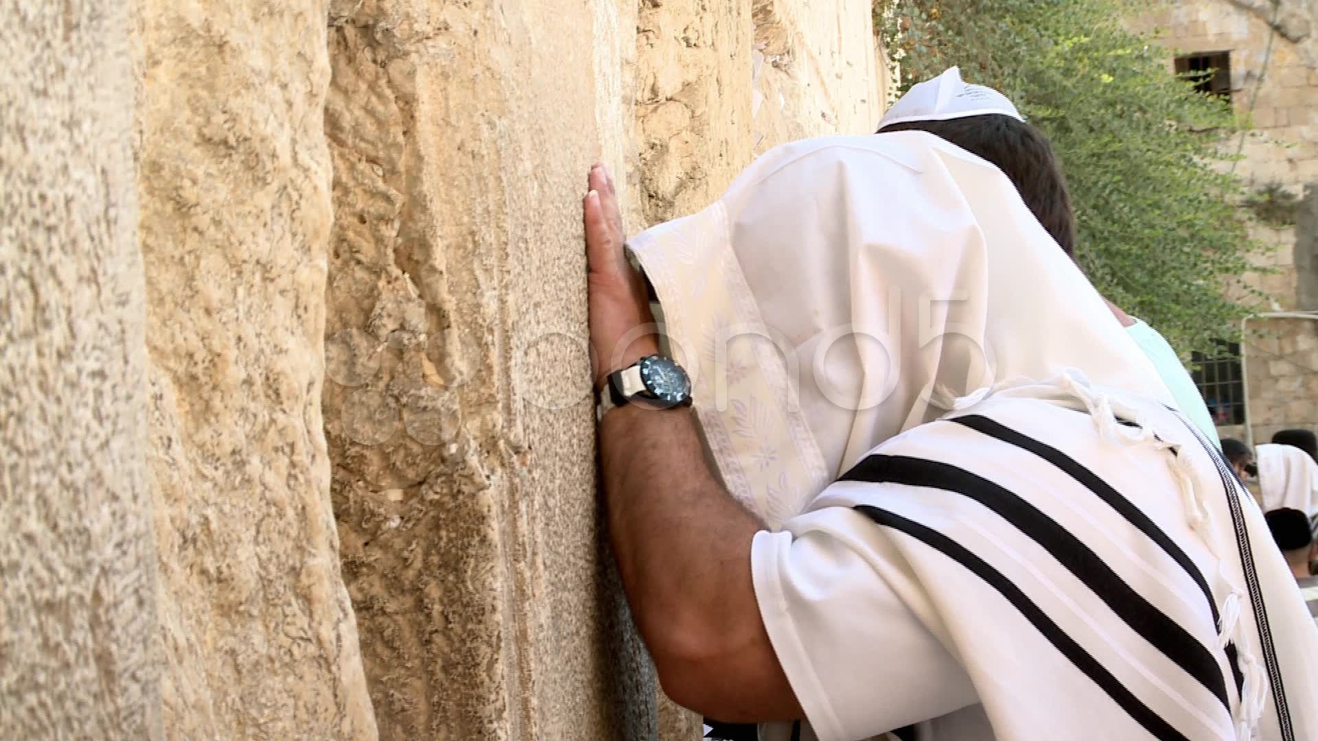 1920x1080 Jewish Prayers At The Western Wall 2 Stock Video 17947962 | HD Stock .