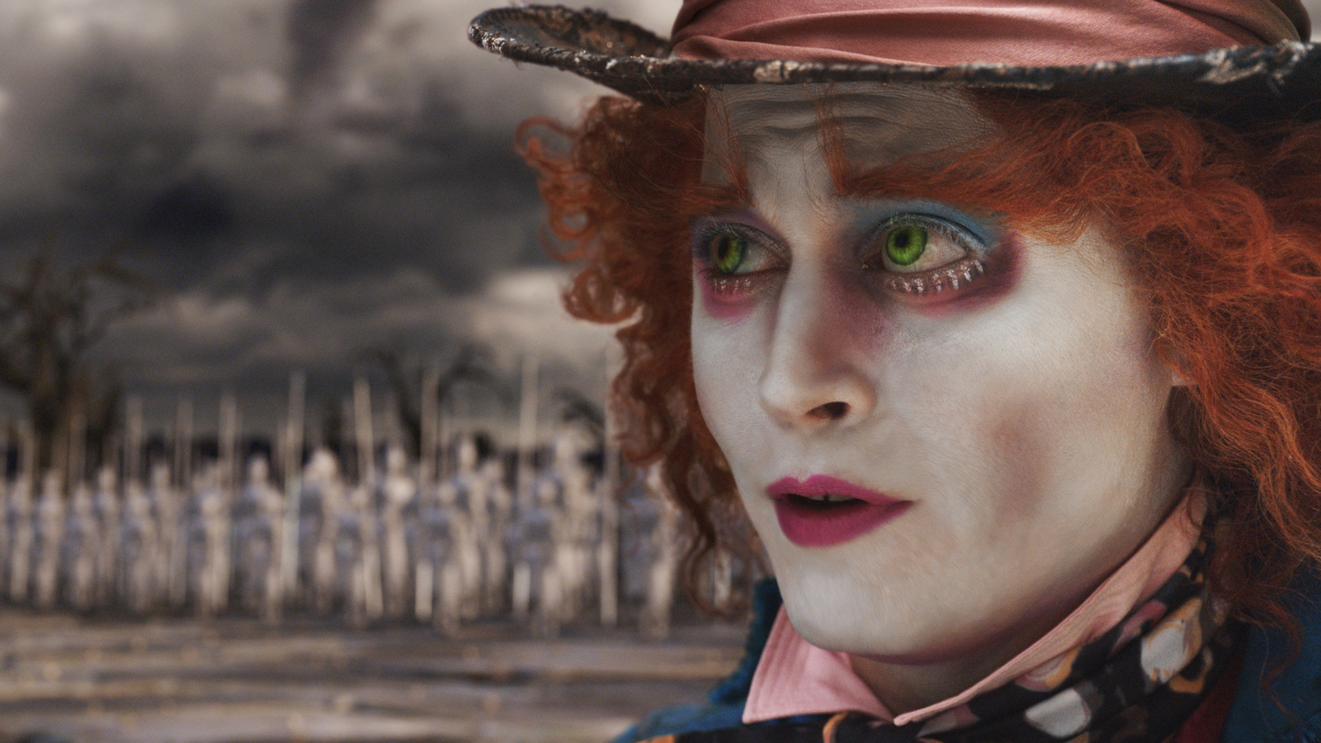 1920x1080 Movie - Alice in Wonderland (2010) Johnny Depp Mad Hatter Wallpaper