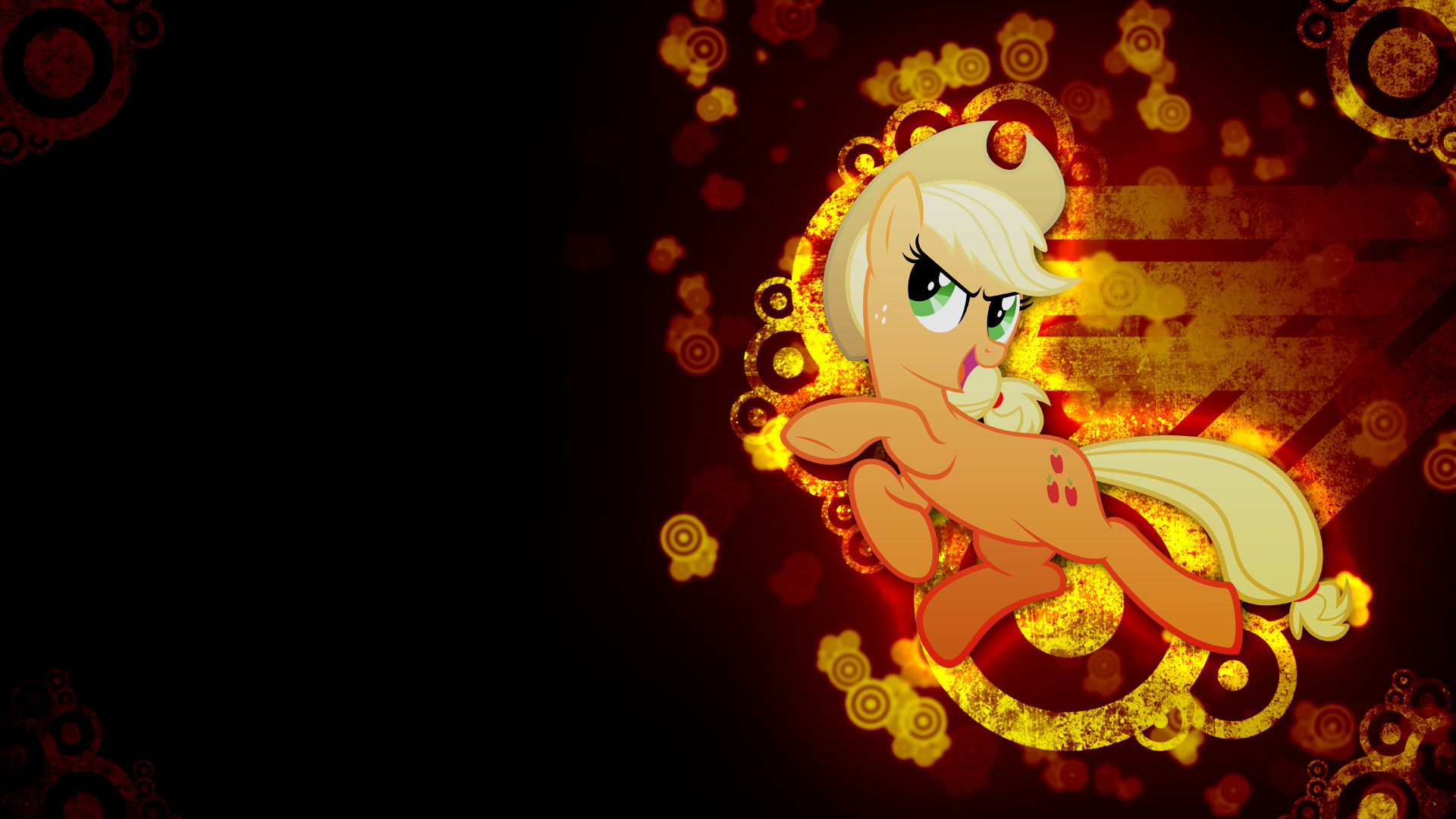 1920x1080 Cartoon - My Little Pony: Friendship is Magic Black Applejack (My Little  Pony)