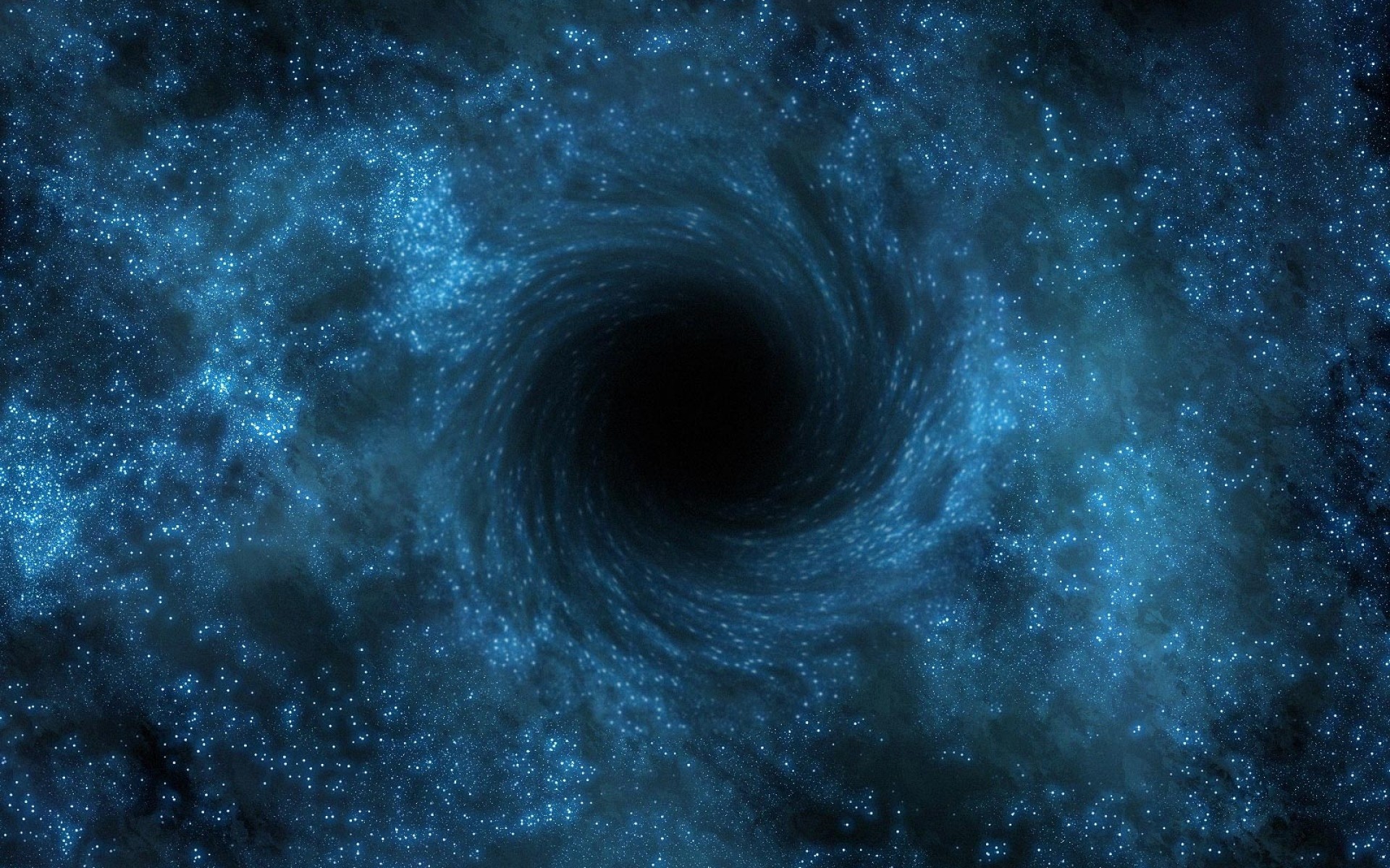 1920x1200 Black Hole Rotation Blue Light wallpapers and stock photos