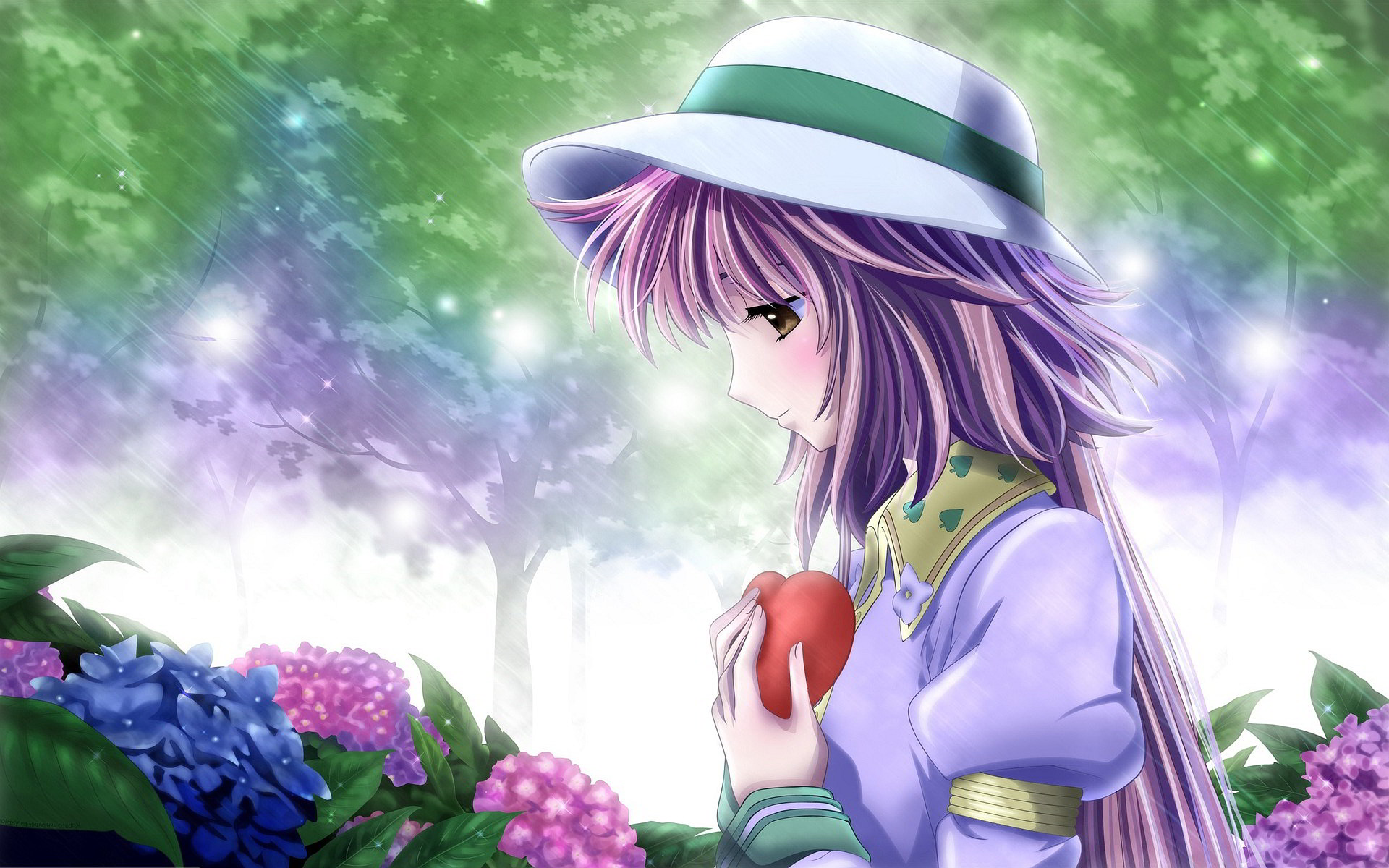 1920x1200 Anime Girl in Love Wallpapers Pictures Photos Images