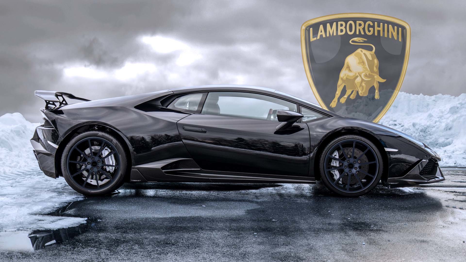 Lamborghini Huracan 4к