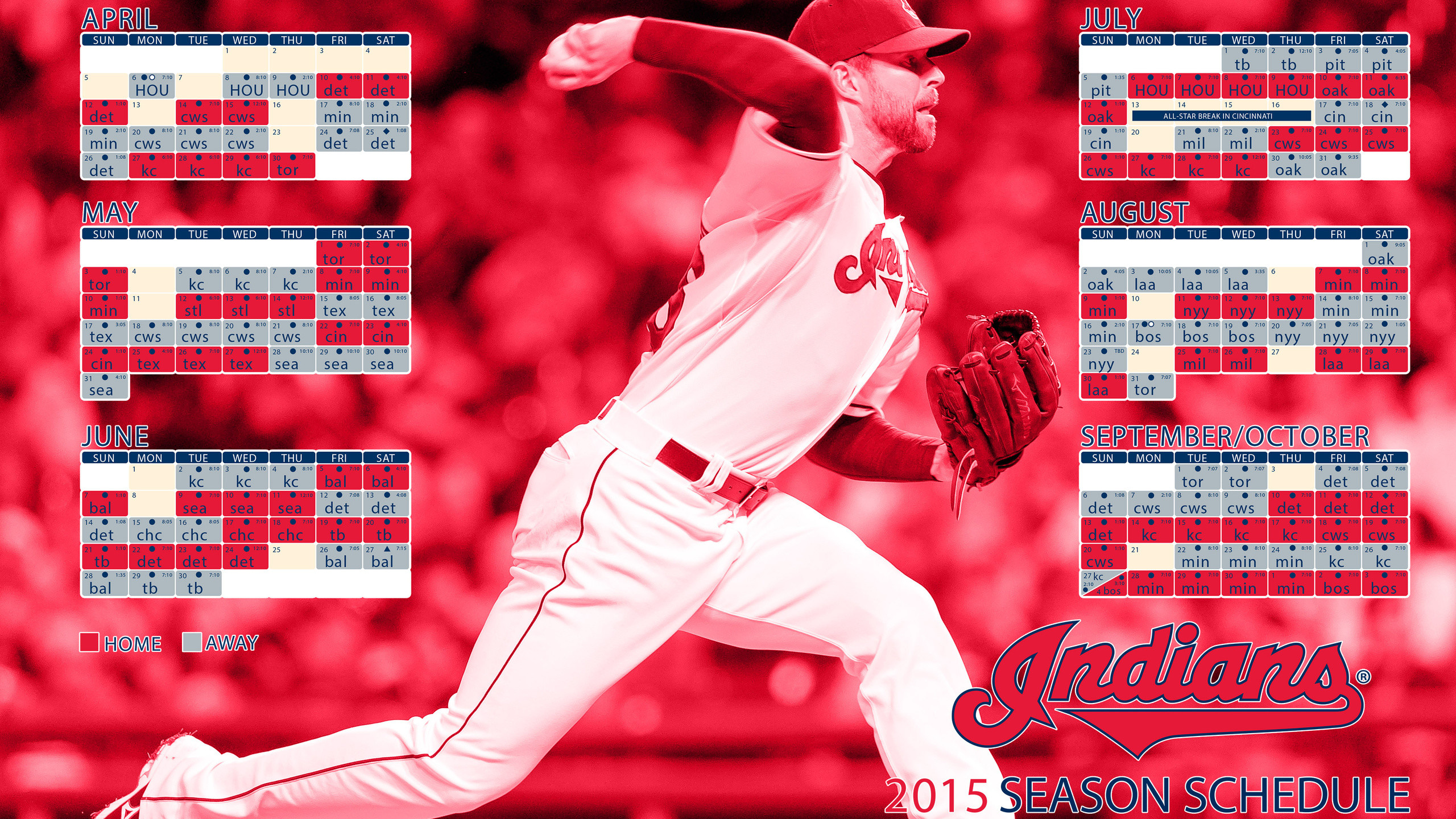 2560x1440 Baseball, 2015, Schedule, Cleveland Indians, Sports, Cleveland Indians Mlb  Schedule 2015
