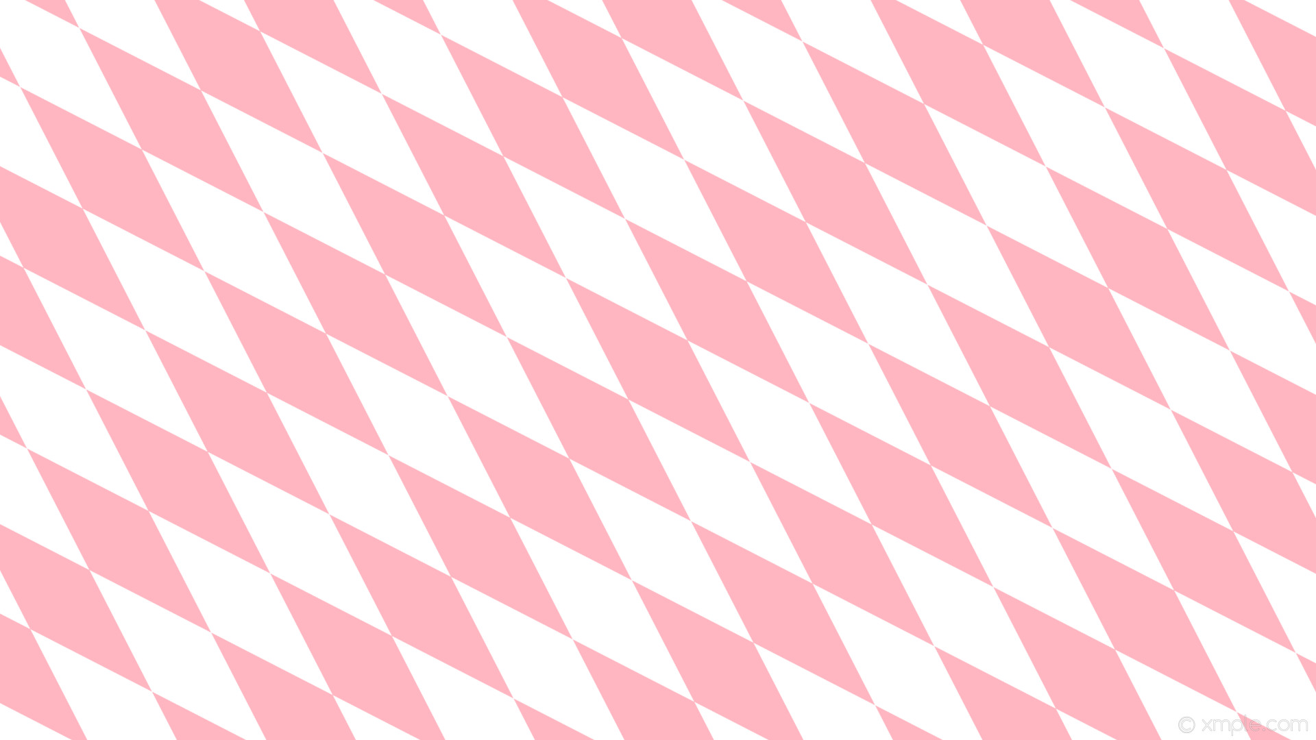 1920x1080 wallpaper pink diamond white lozenge rhombus light pink #ffb6c1 #ffffff  135Â° 380px 122px