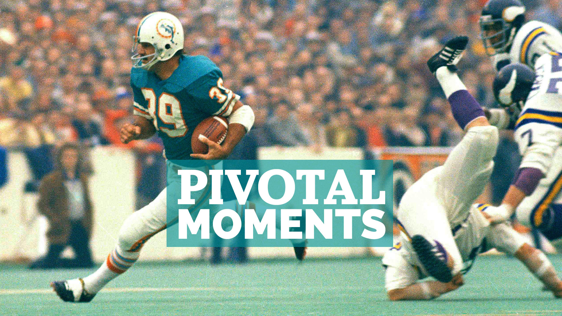 1920x1080 Larry Csonka runs with the ball during Super Bowl 8 on Jan. 13, 1974. Miami  defeated the Vikings 24-7 and Csonka was named MVP.