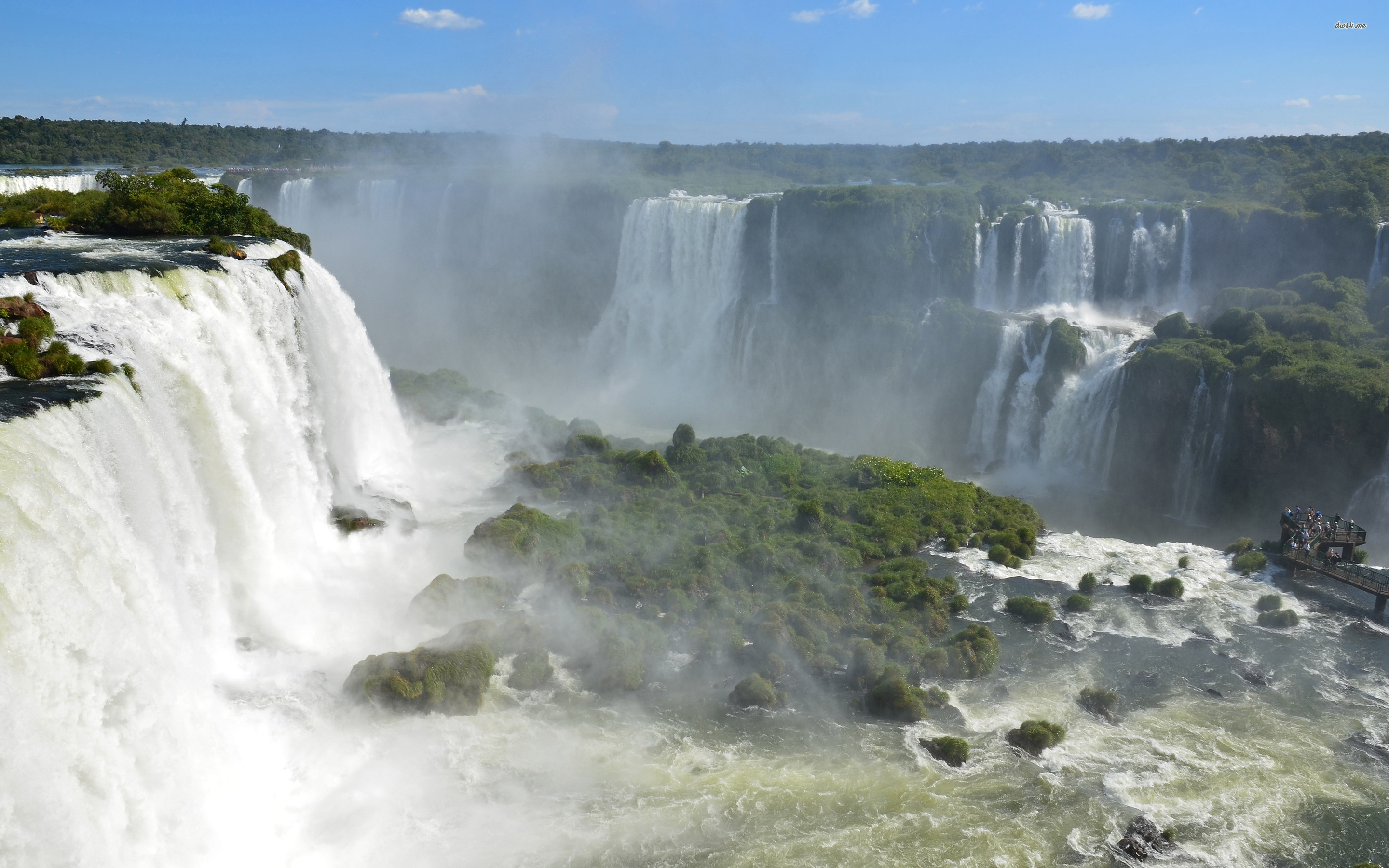 2880x1800 Iguazu Falls, Argentina HD Wallpaper