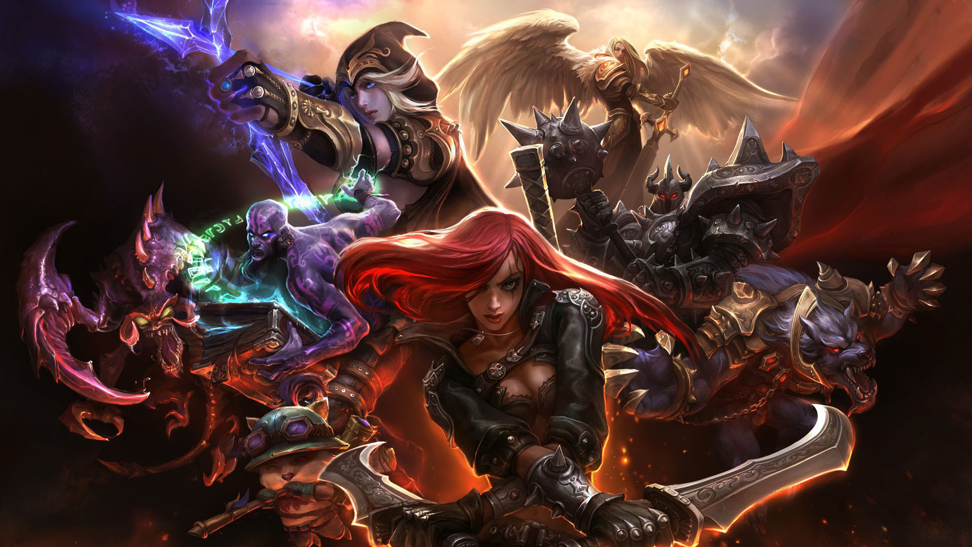 1920x1080 ... 3203 League Of Legends HD Wallpapers | Backgrounds Wallpaper Gallery ...