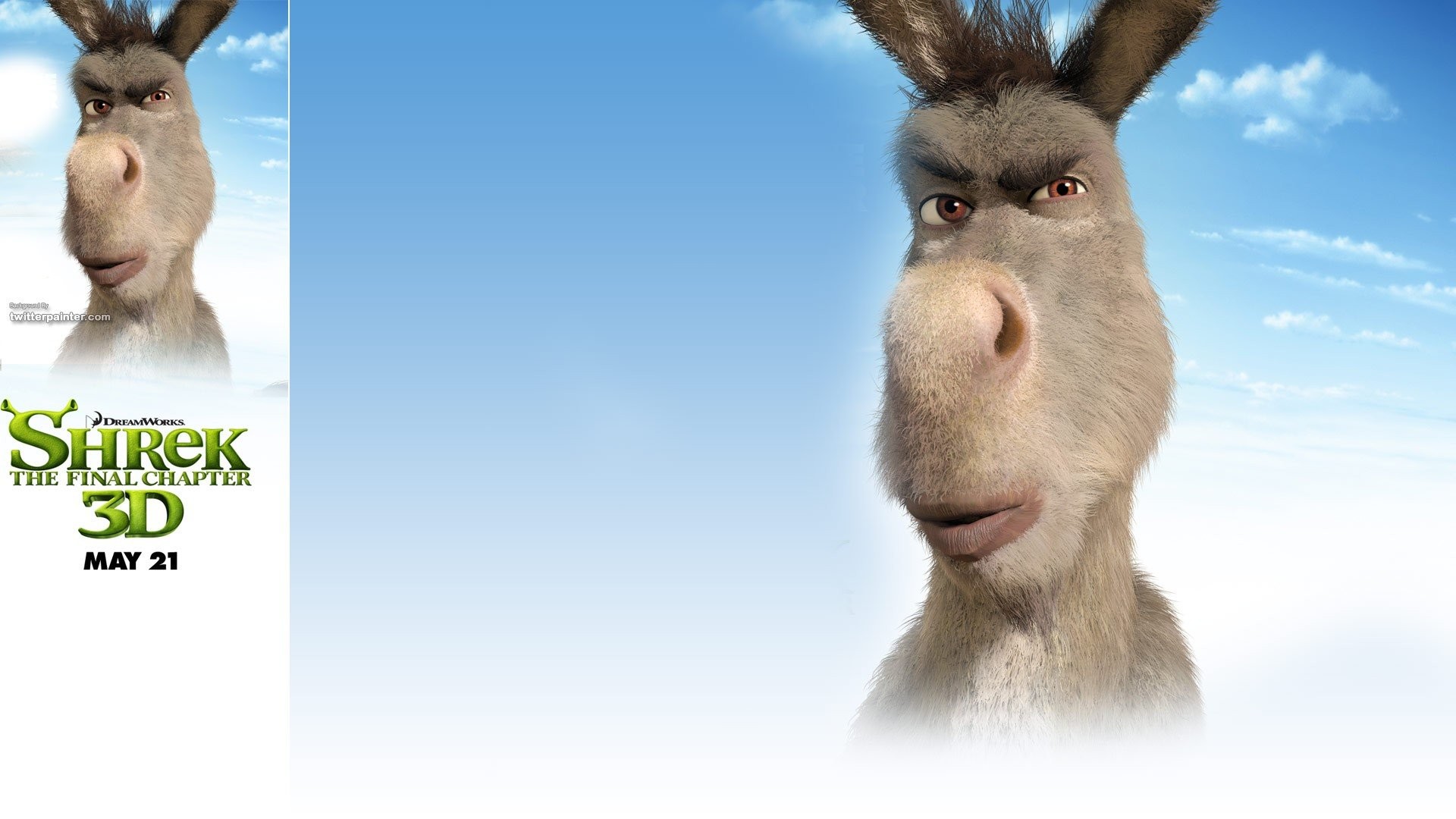 1920x1080 Shrek Donkey