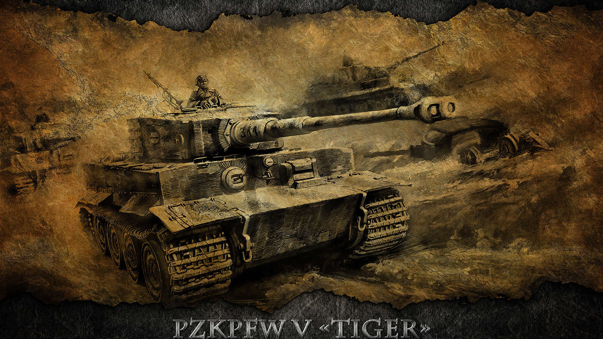 1920x1080 pzkpfw vi tiger, world of tanks, tiger, tank, wot, tanks,