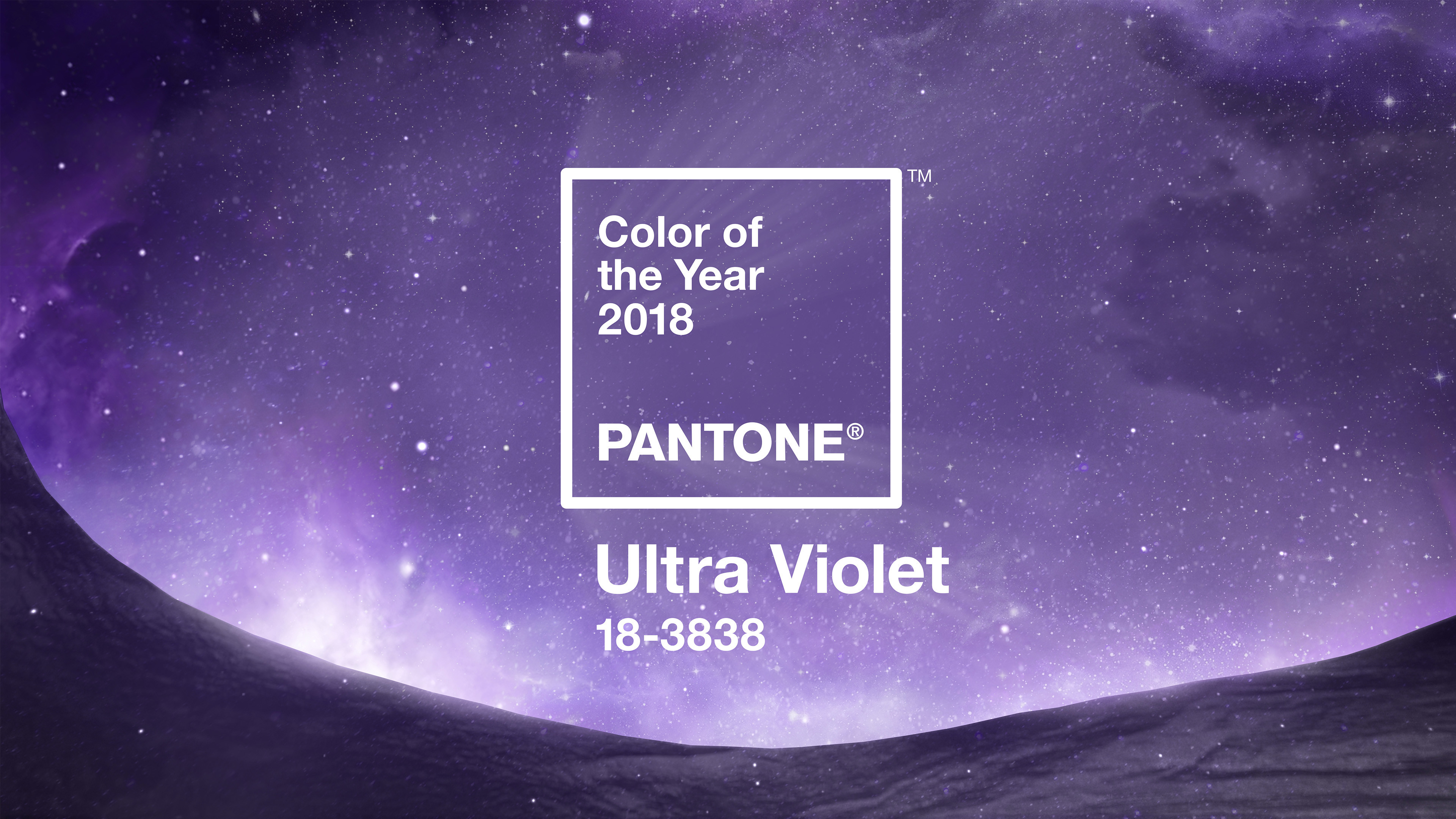3840x2160 Pantone Color of the Year 2018 Digital Wallpapers - Ultra Violet ...