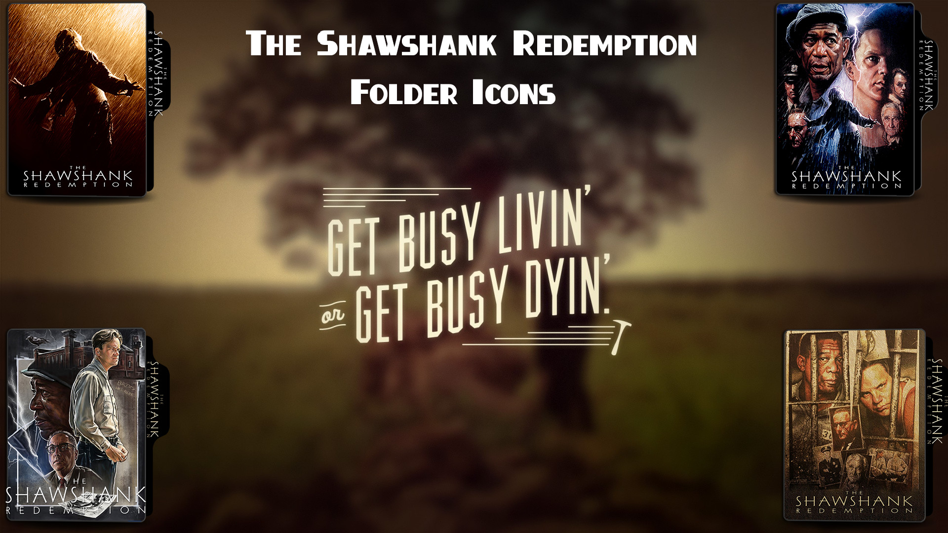 1920x1080 ... The Shawshank Redemption (1994) Folder Icon by mesutisreal