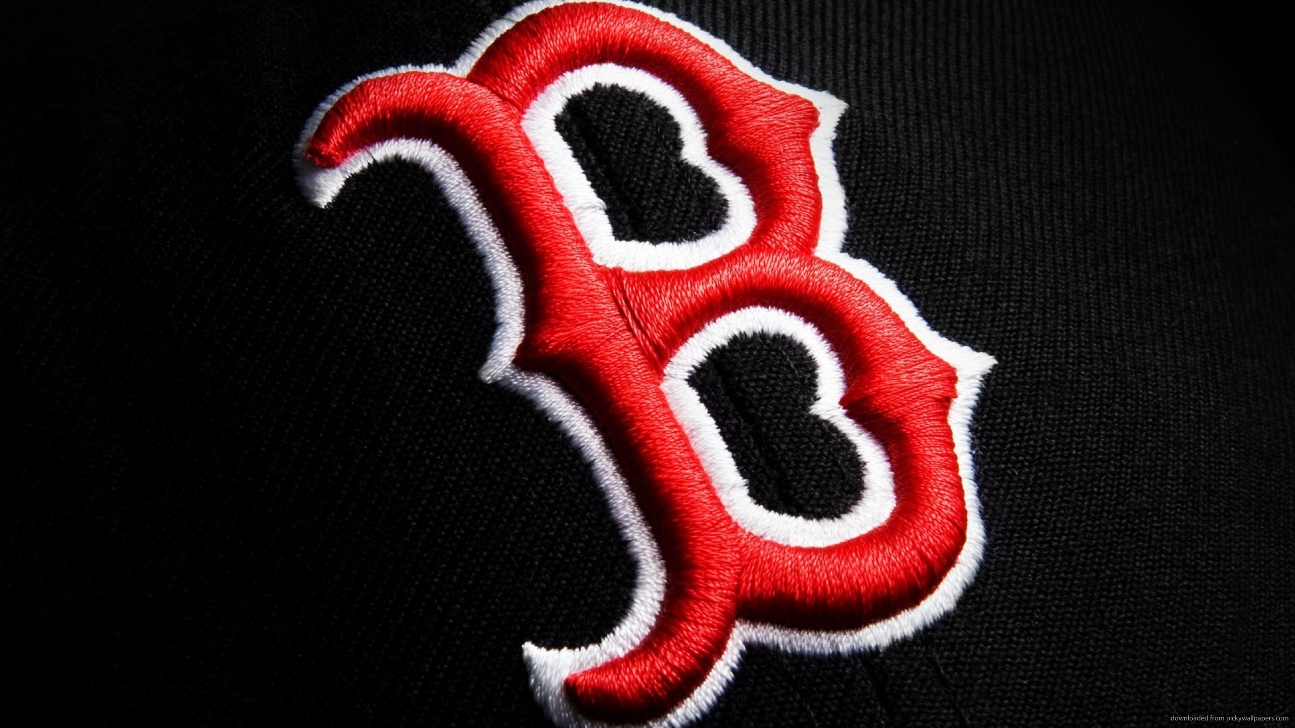 2560x1440 Boston Red Sox Fabric Logo for 