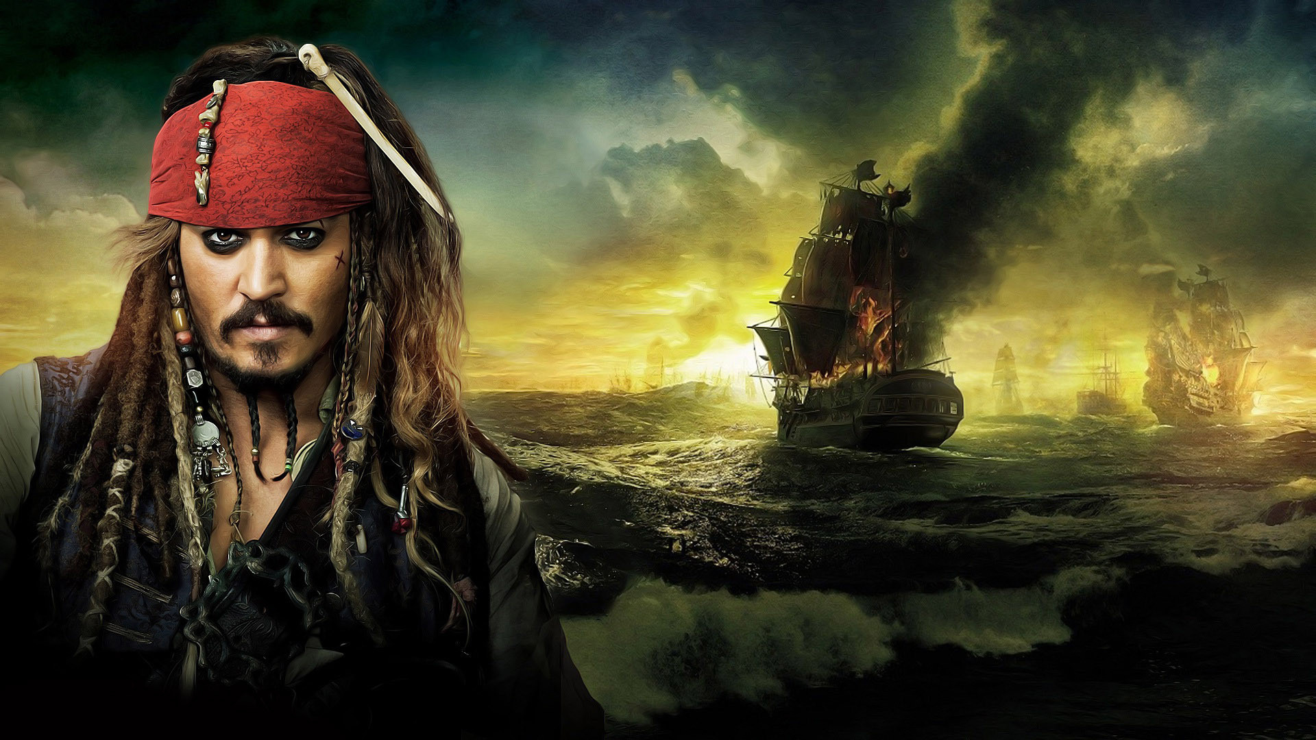 1920x1080 Pirates Of The Caribbean Wallpaper 1080p #lKs