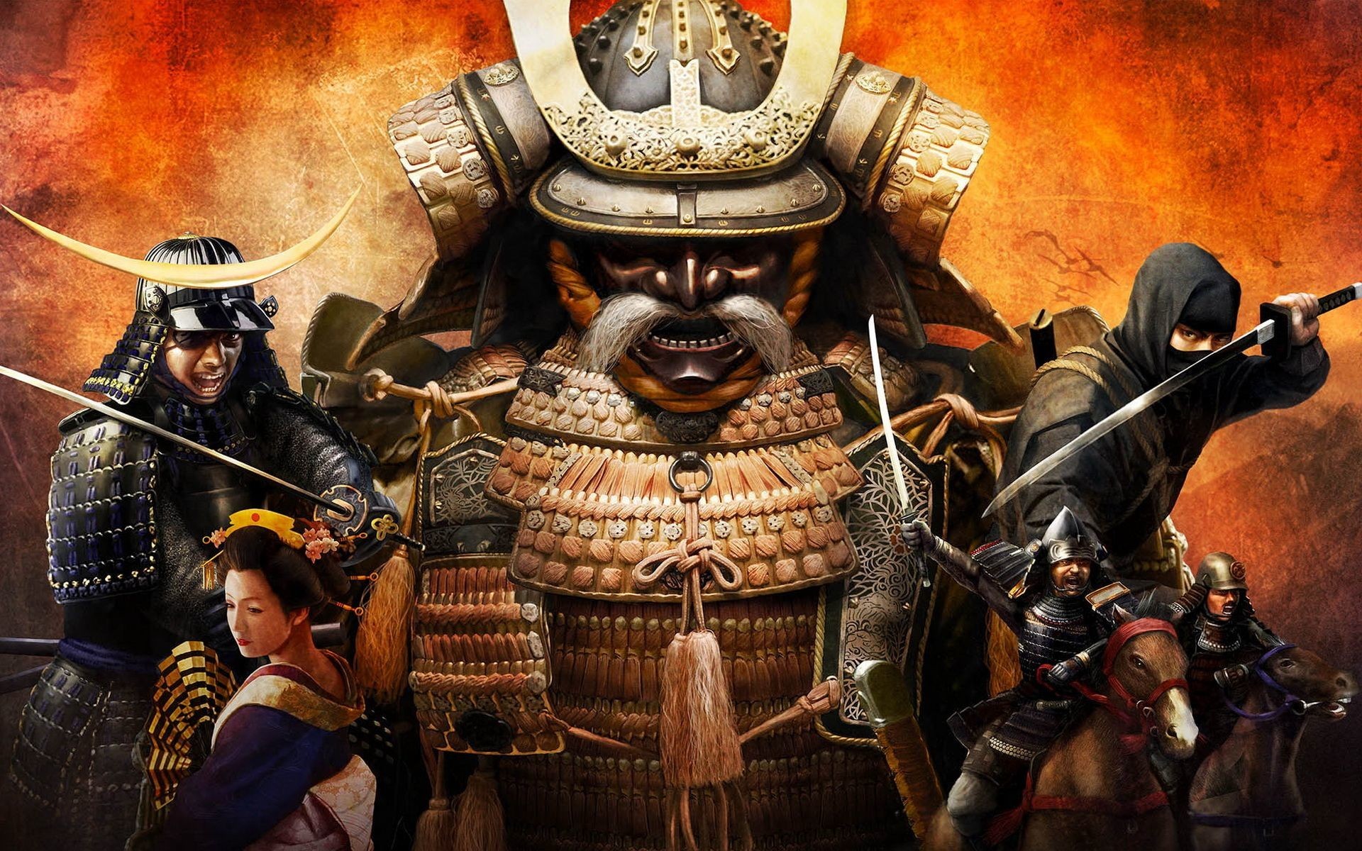 1920x1200 2432x1500 HD Wallpaper | Background Image ID:594668. Download Â· 1920x1080 samurai  warrior ...